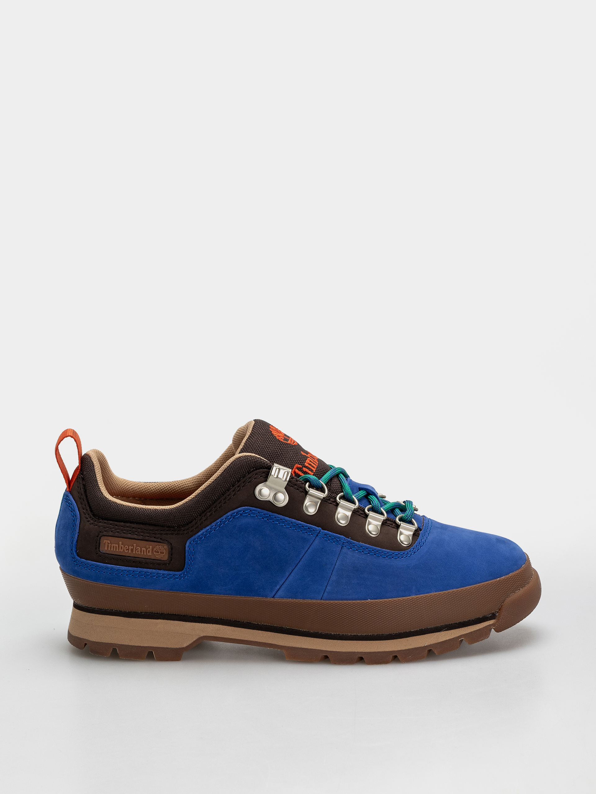 Pantofi de iarnă Timberland Euro Hiker Low Lace (bright blue nubuck)
