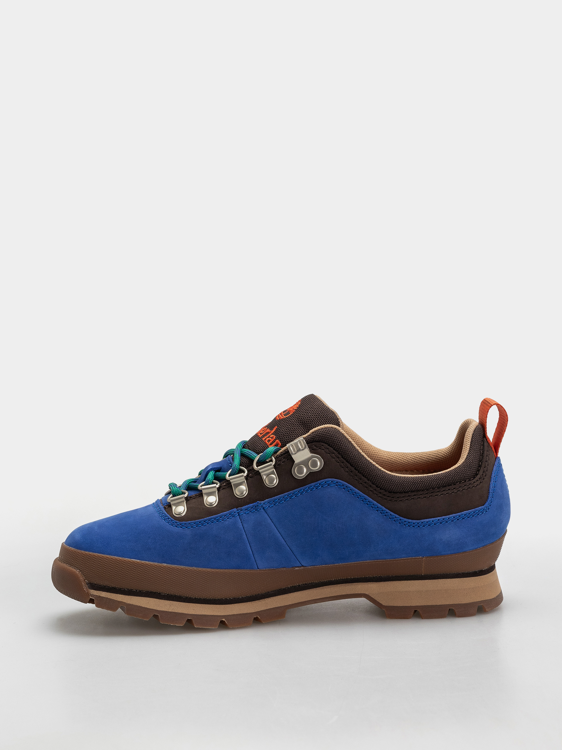 Pantofi de iarnă Timberland Euro Hiker Low Lace (bright blue nubuck)