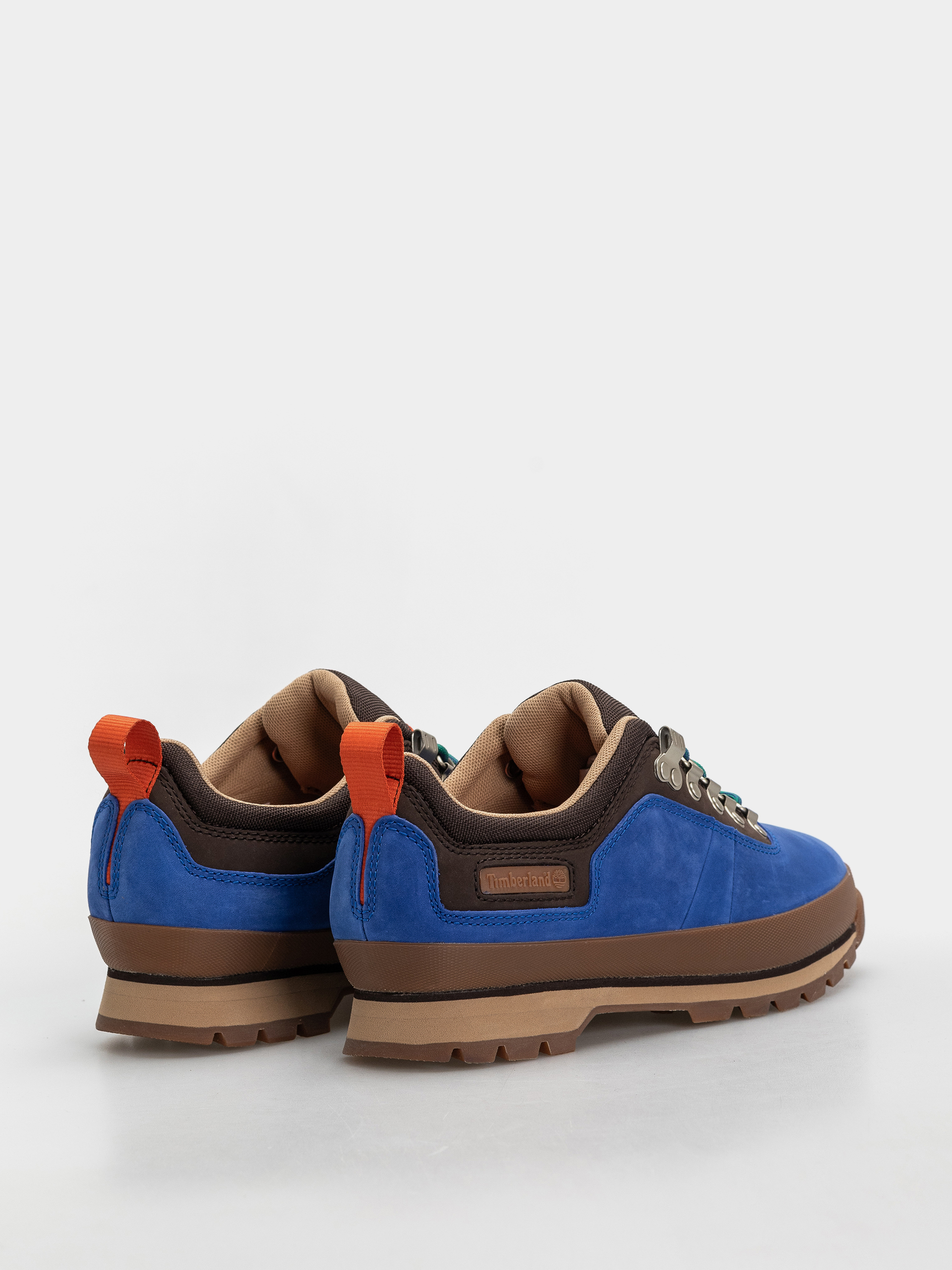 Pantofi de iarnă Timberland Euro Hiker Low Lace (bright blue nubuck)