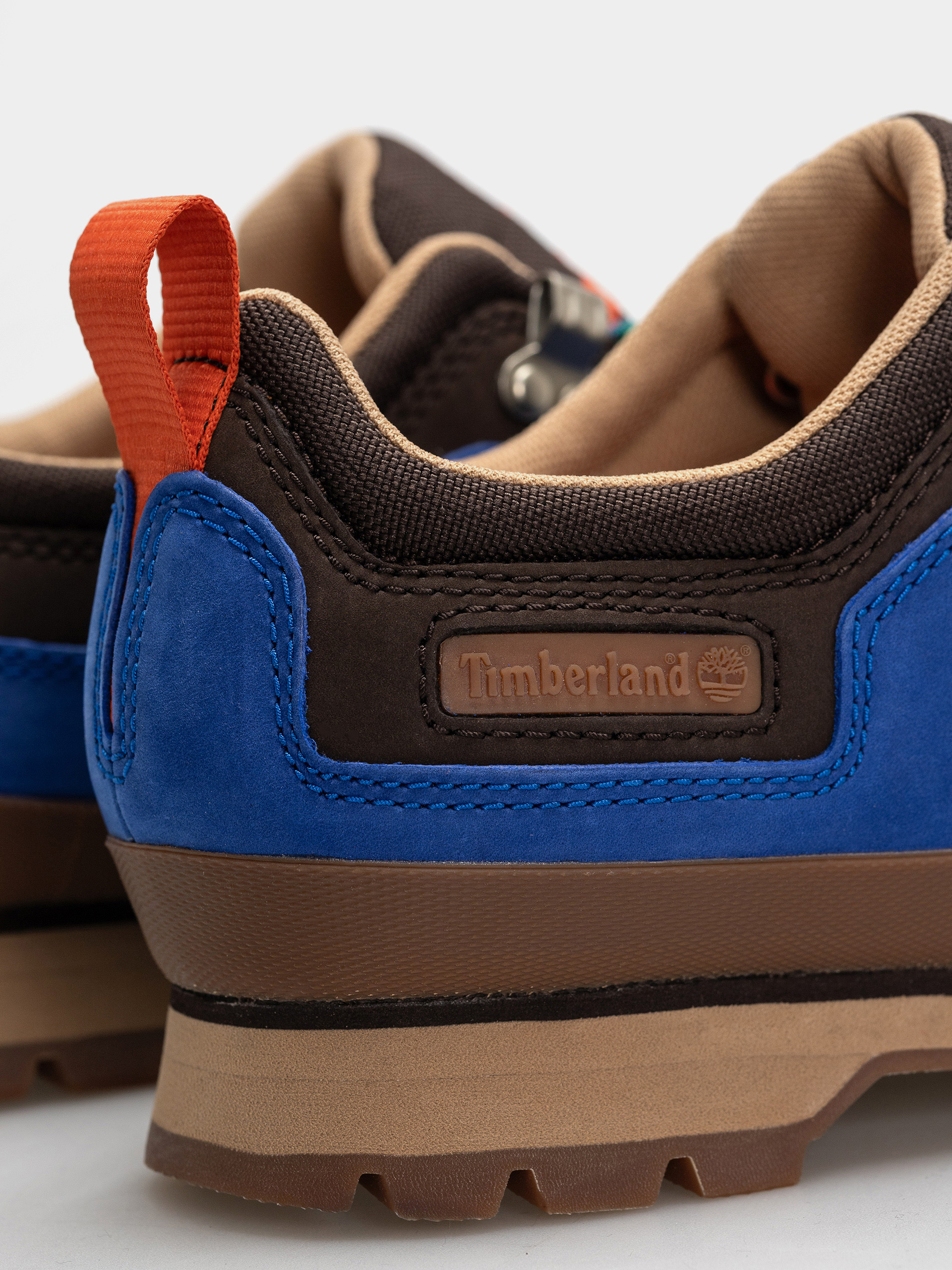 Pantofi de iarnă Timberland Euro Hiker Low Lace (bright blue nubuck)