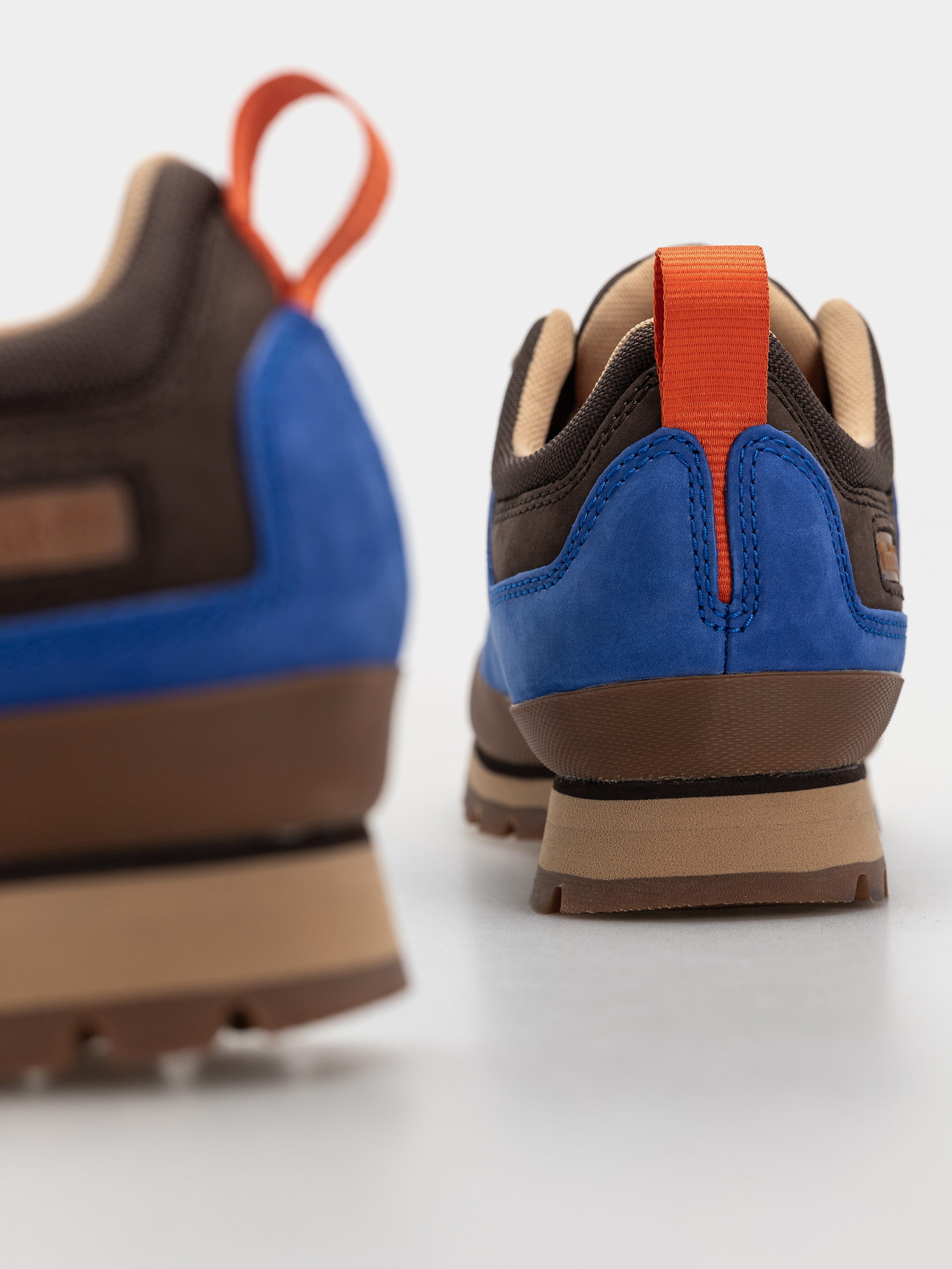 Pantofi de iarnă Timberland Euro Hiker Low Lace (bright blue nubuck)