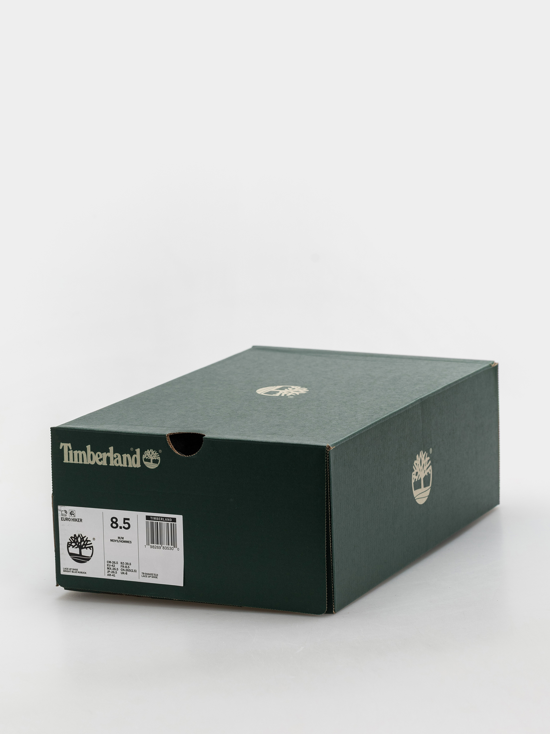 Pantofi de iarnă Timberland Euro Hiker Low Lace (bright blue nubuck)