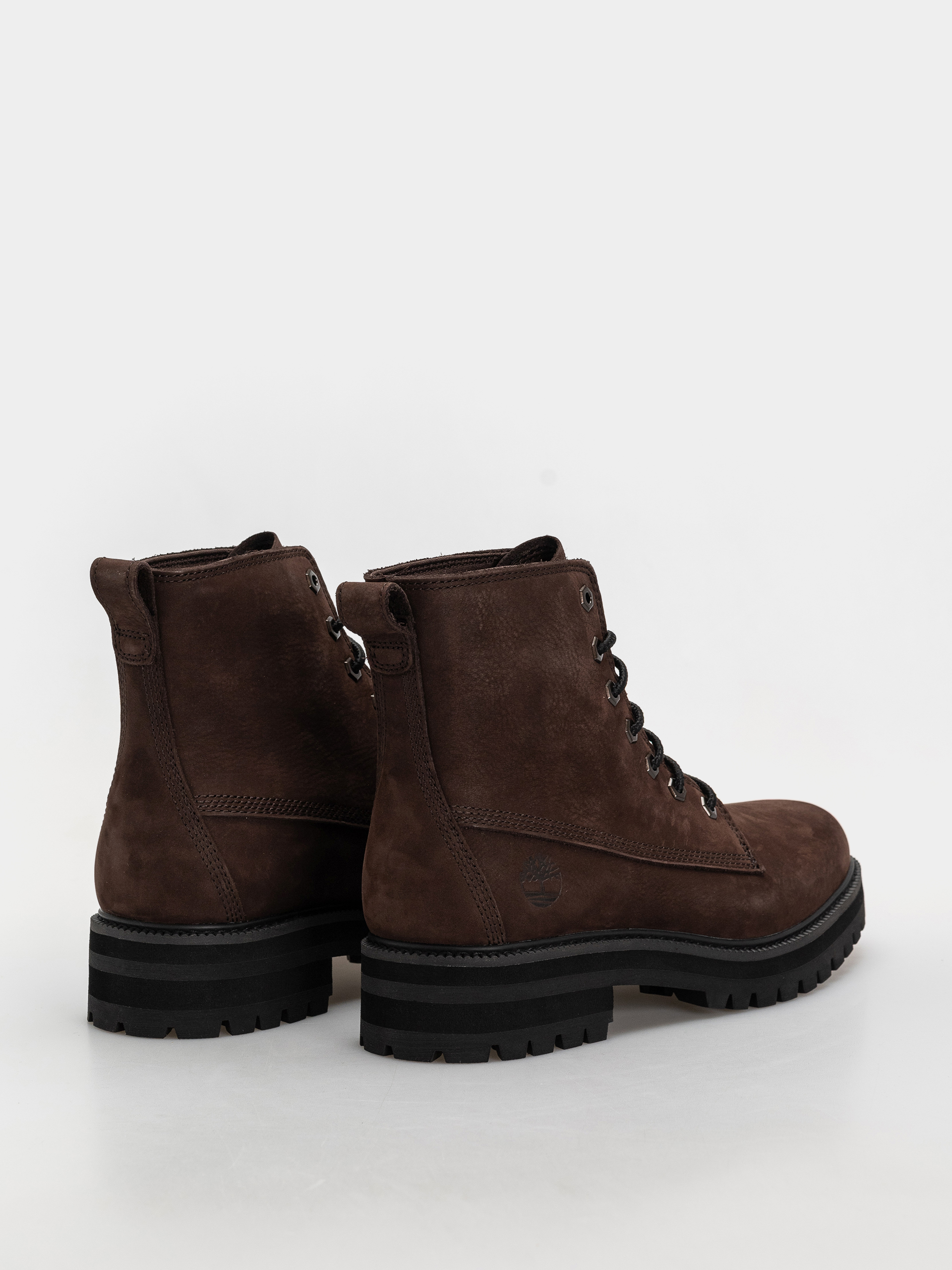 Pantofi de iarnă Timberland Britton Drive Mid Lace (dark brown nubuck)