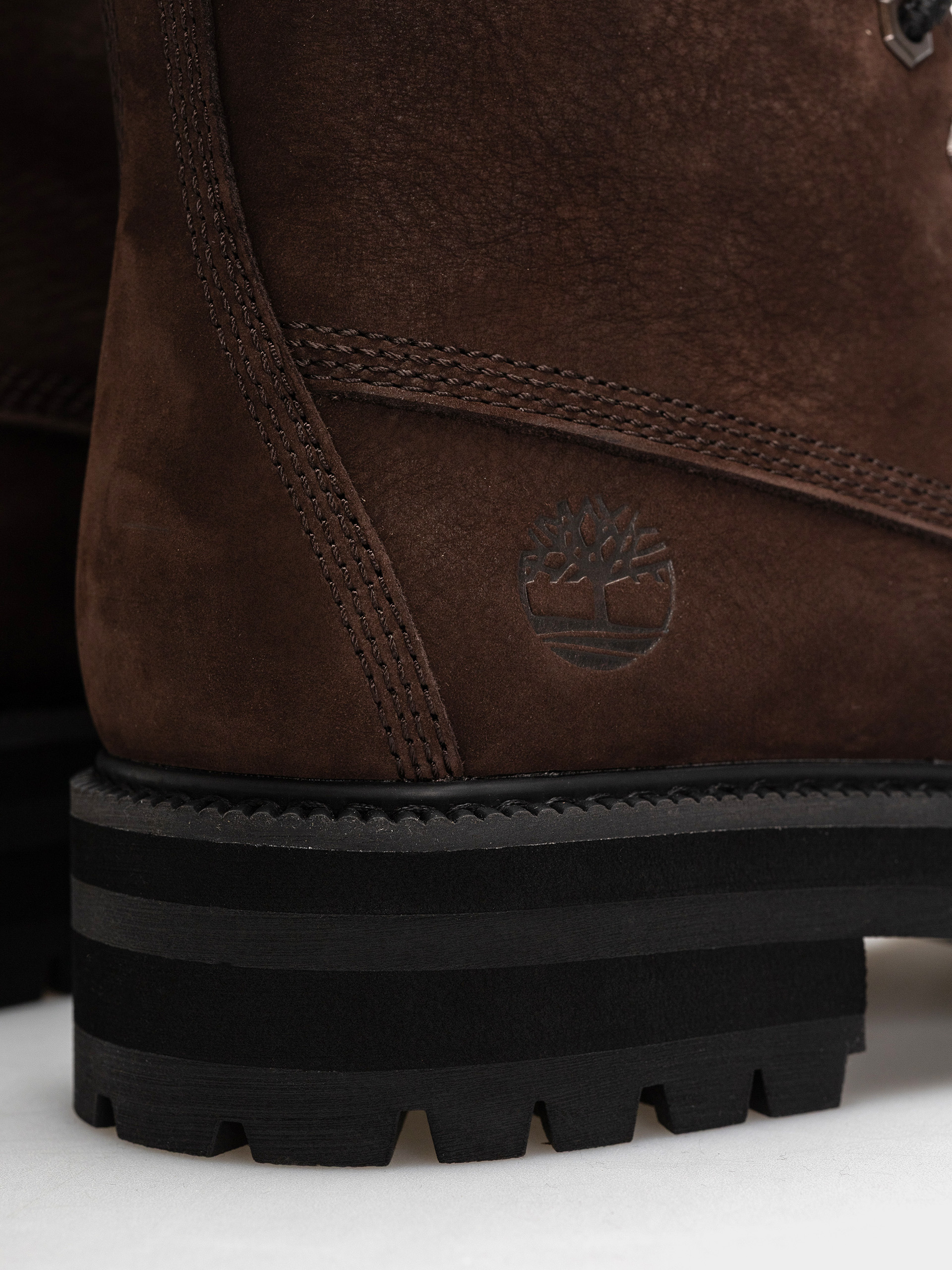 Pantofi de iarnă Timberland Britton Drive Mid Lace (dark brown nubuck)