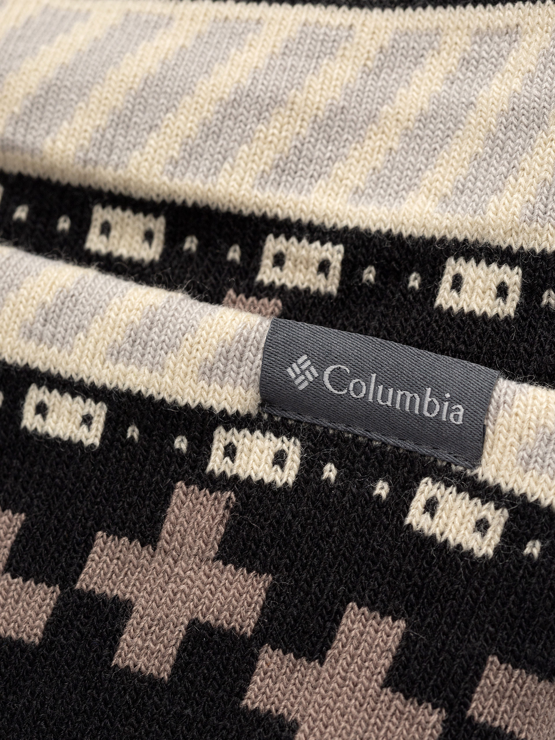 Căciulă Columbia Jacquard (black/wizard island)
