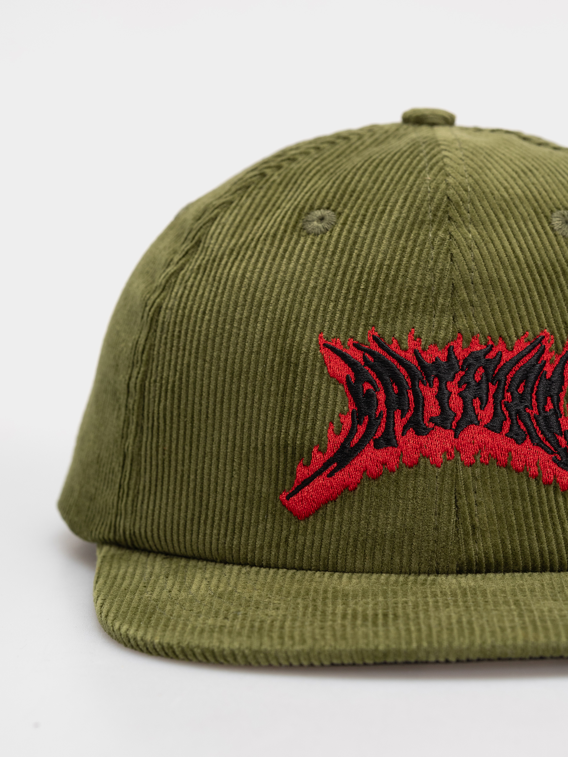 Șapcă Spitfire Flame Out (olive/red/black)