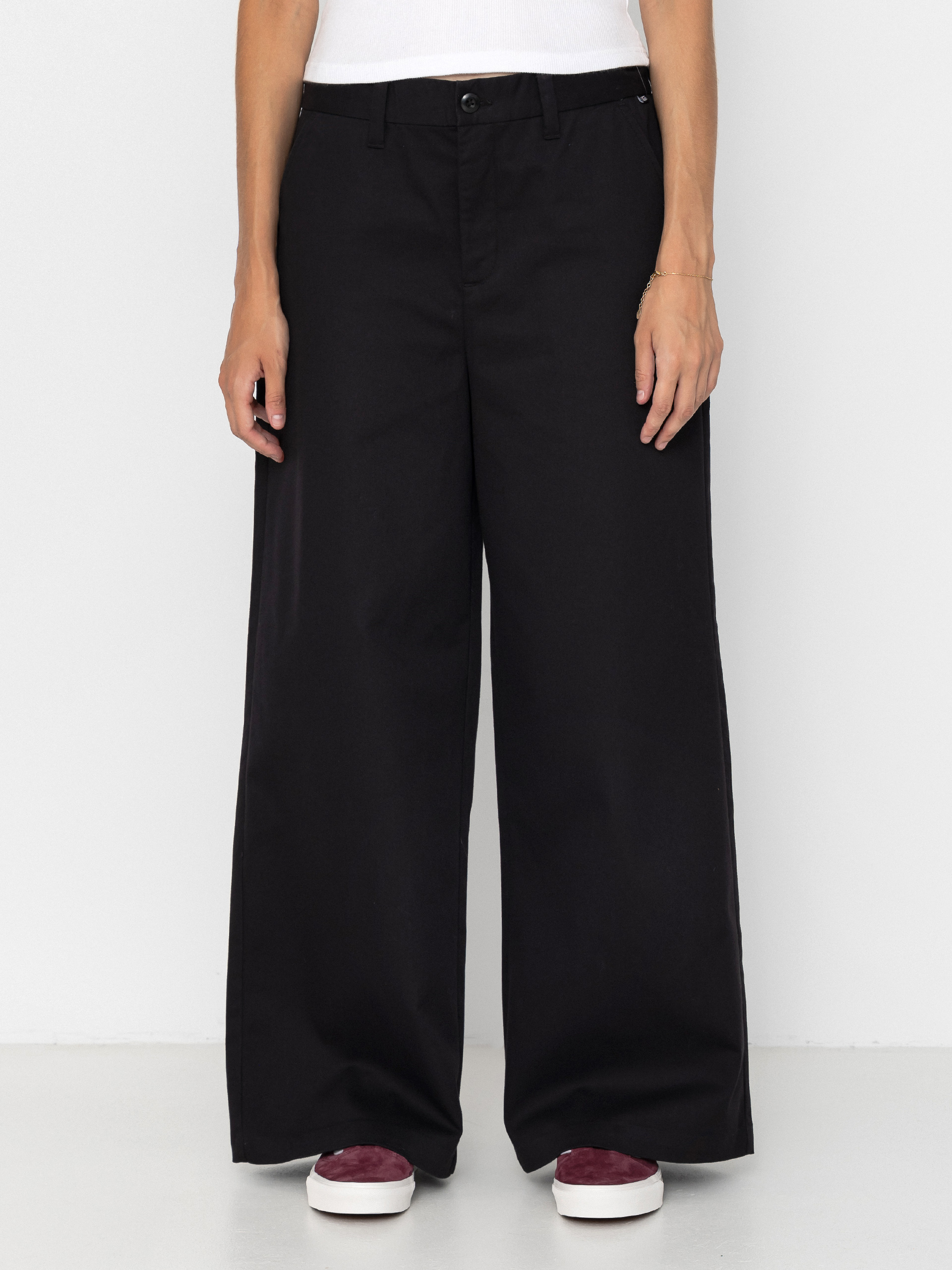 Pantaloni Vans Authentic Chino Wide Wmn