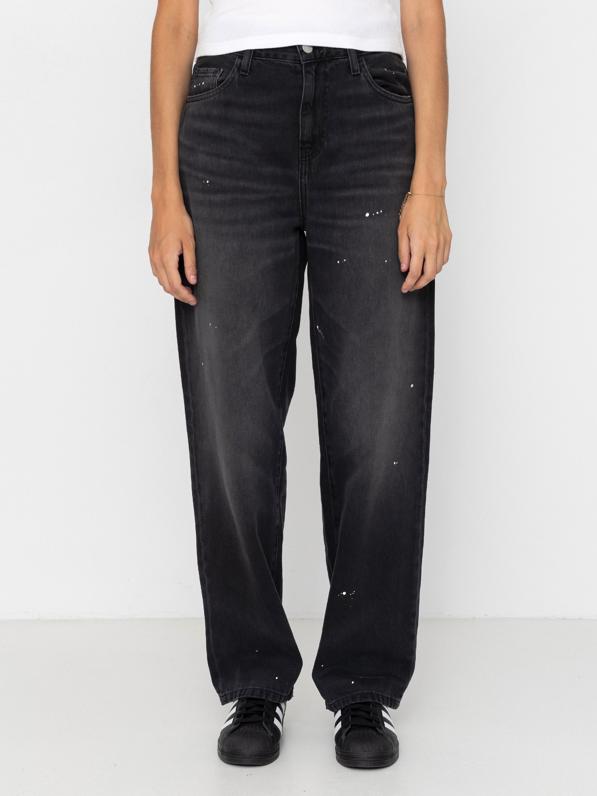 Pantaloni Carhartt WIP Arin Wmn (black)