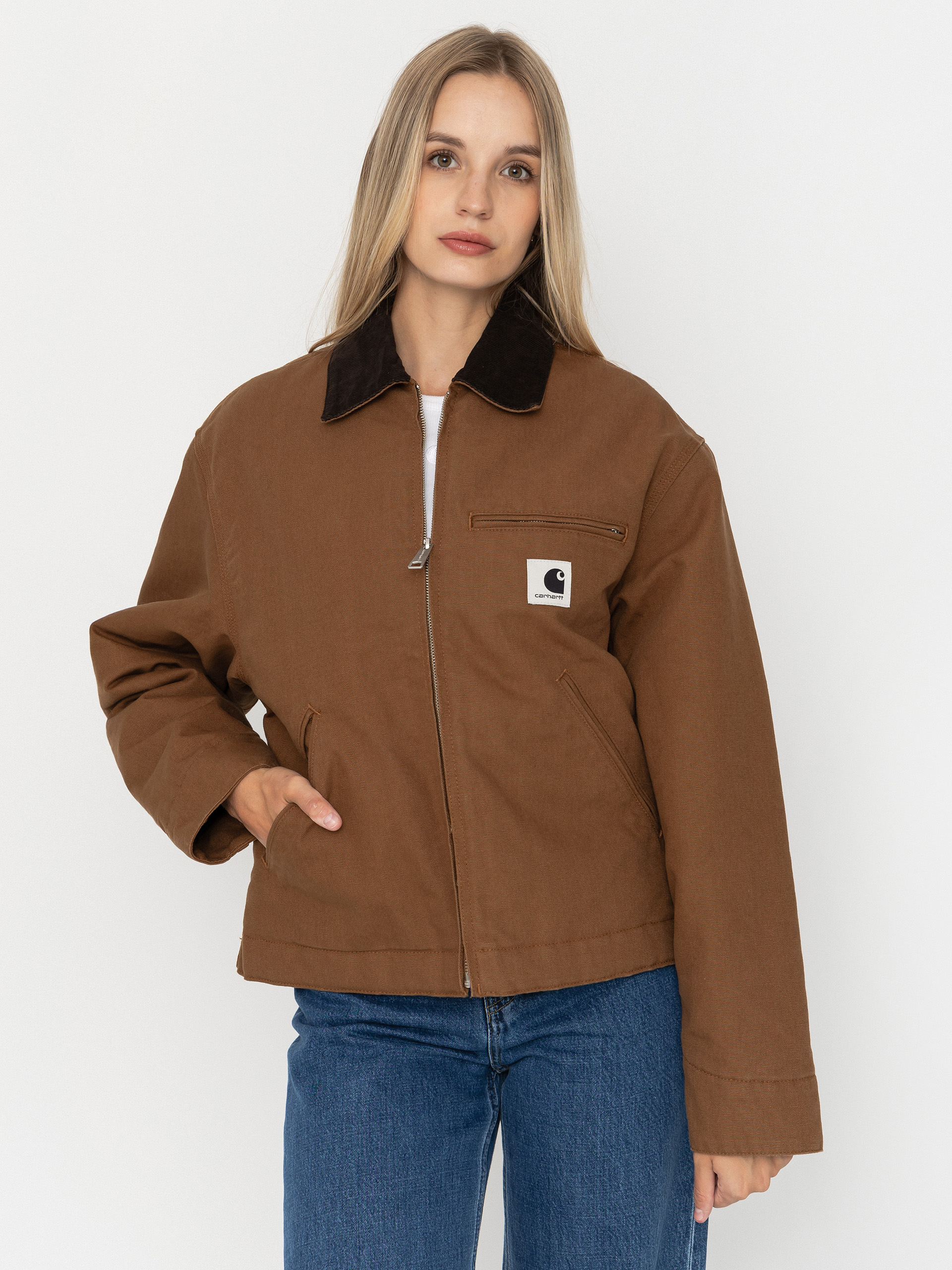 Geacu0103 Carhartt WIP OG Detroit Wmn (wip h brown/tobacco/rinsed)