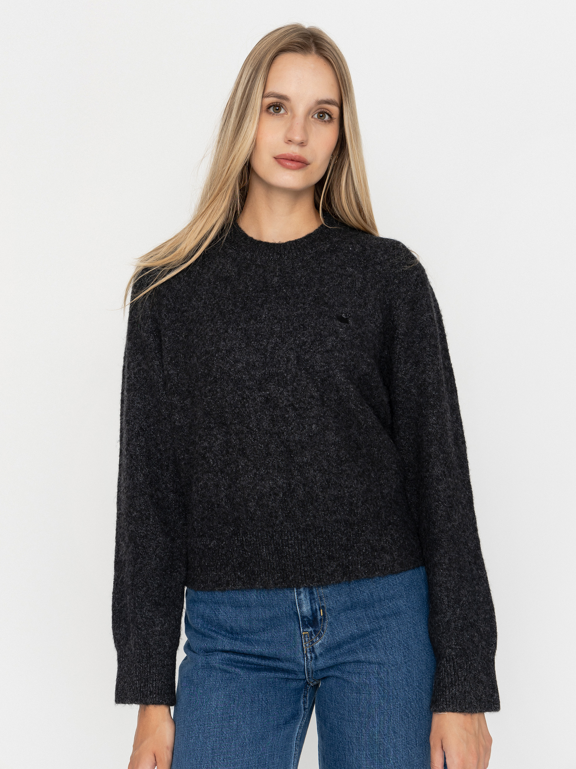 Pulover Carhartt WIP Curtis Wmn (tangled black)