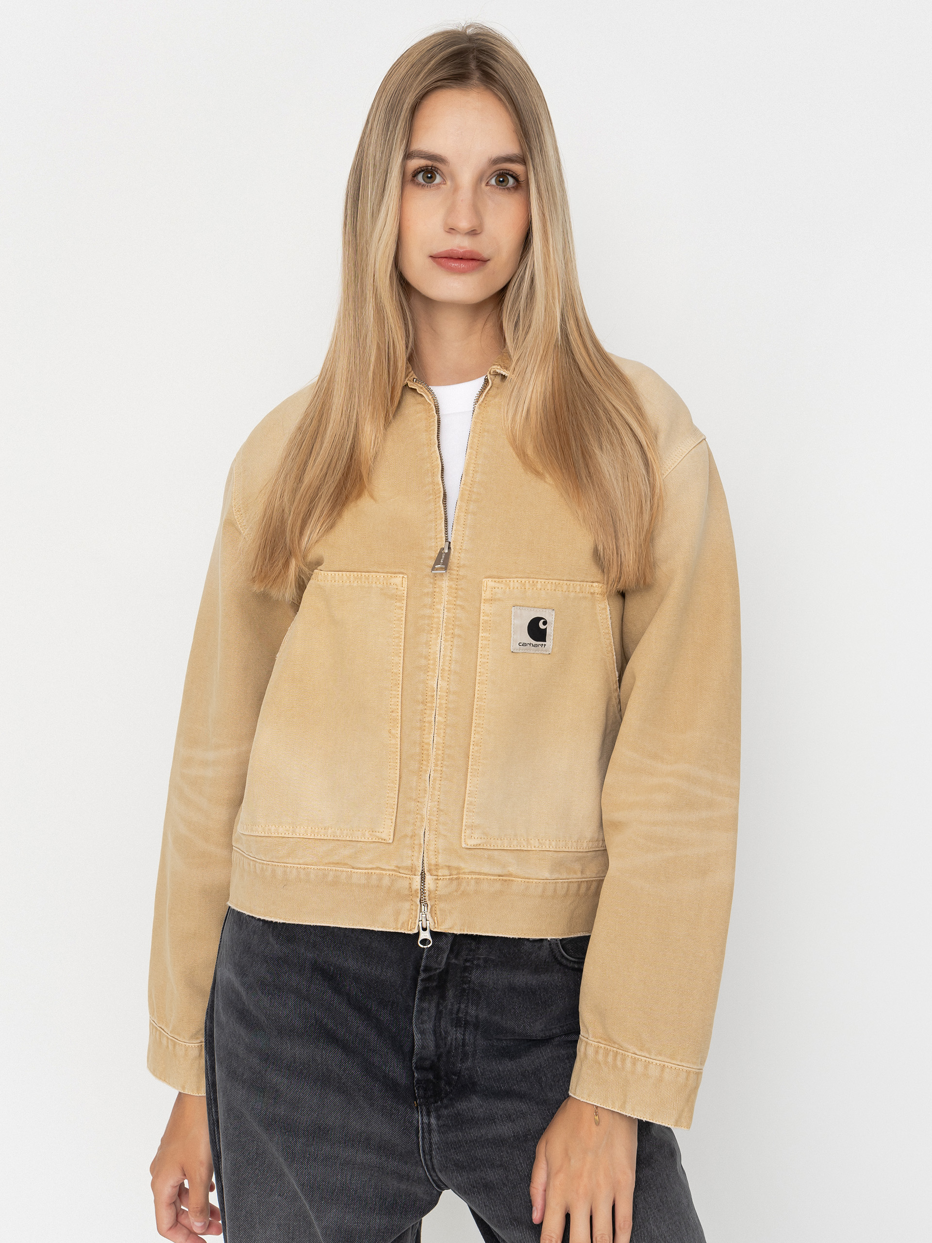Geacă Carhartt WIP OG Arcan Wmn (dusty h brown/dusty h brown)