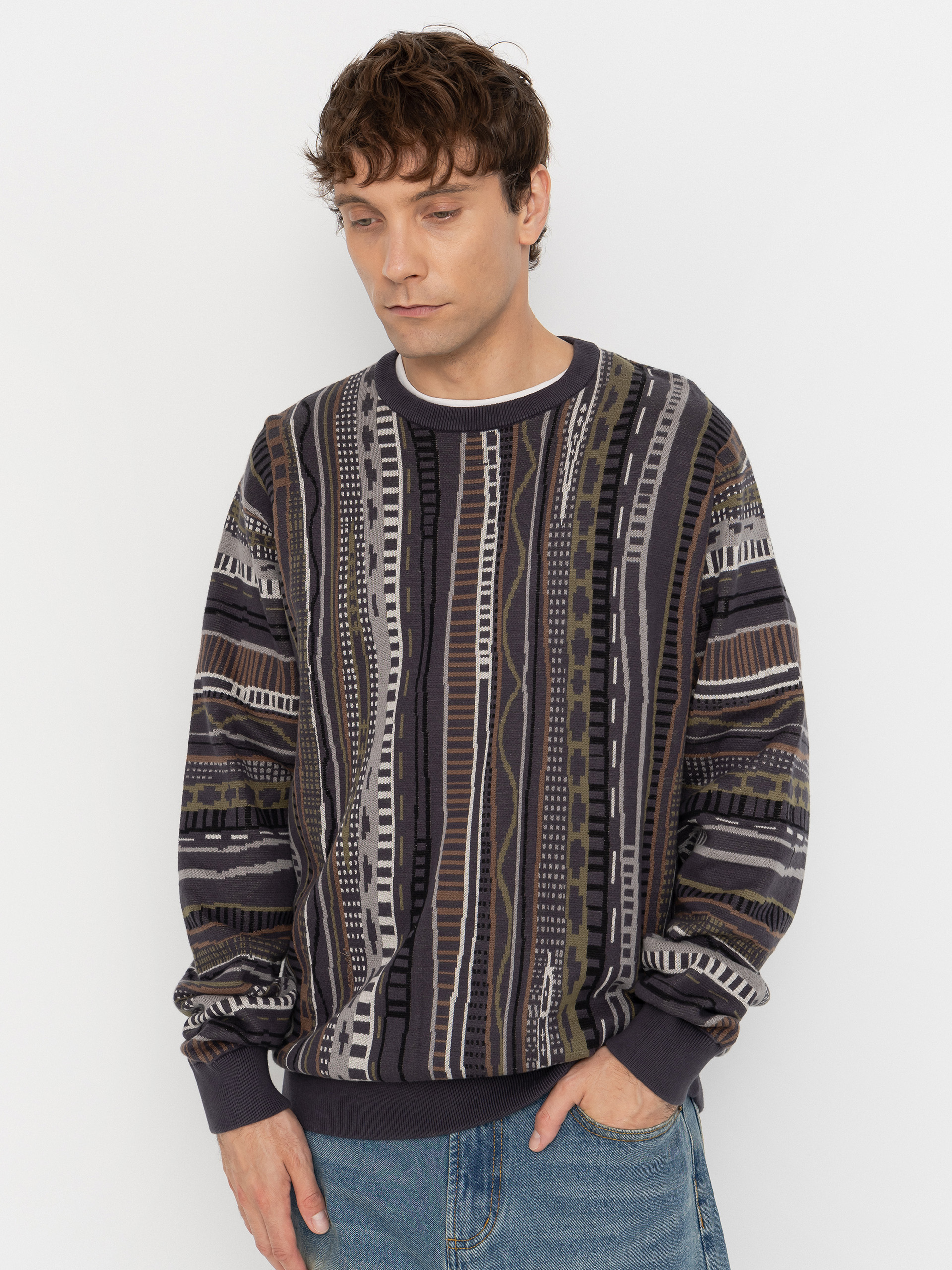 Pulover Iriedaily Theodore Knit (coal)