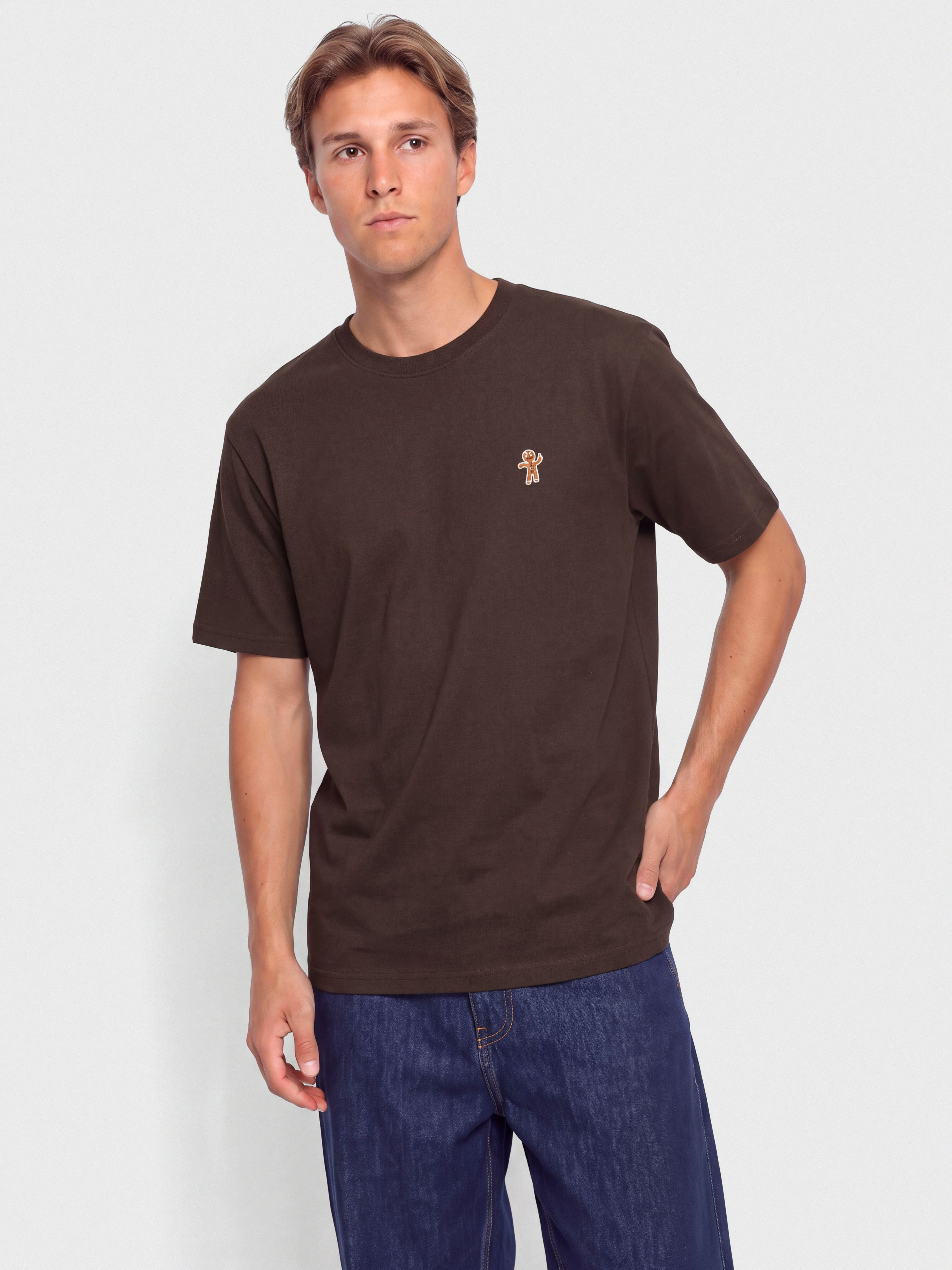 Tricou Iriedaily Cookieman Emb (dark coffee)