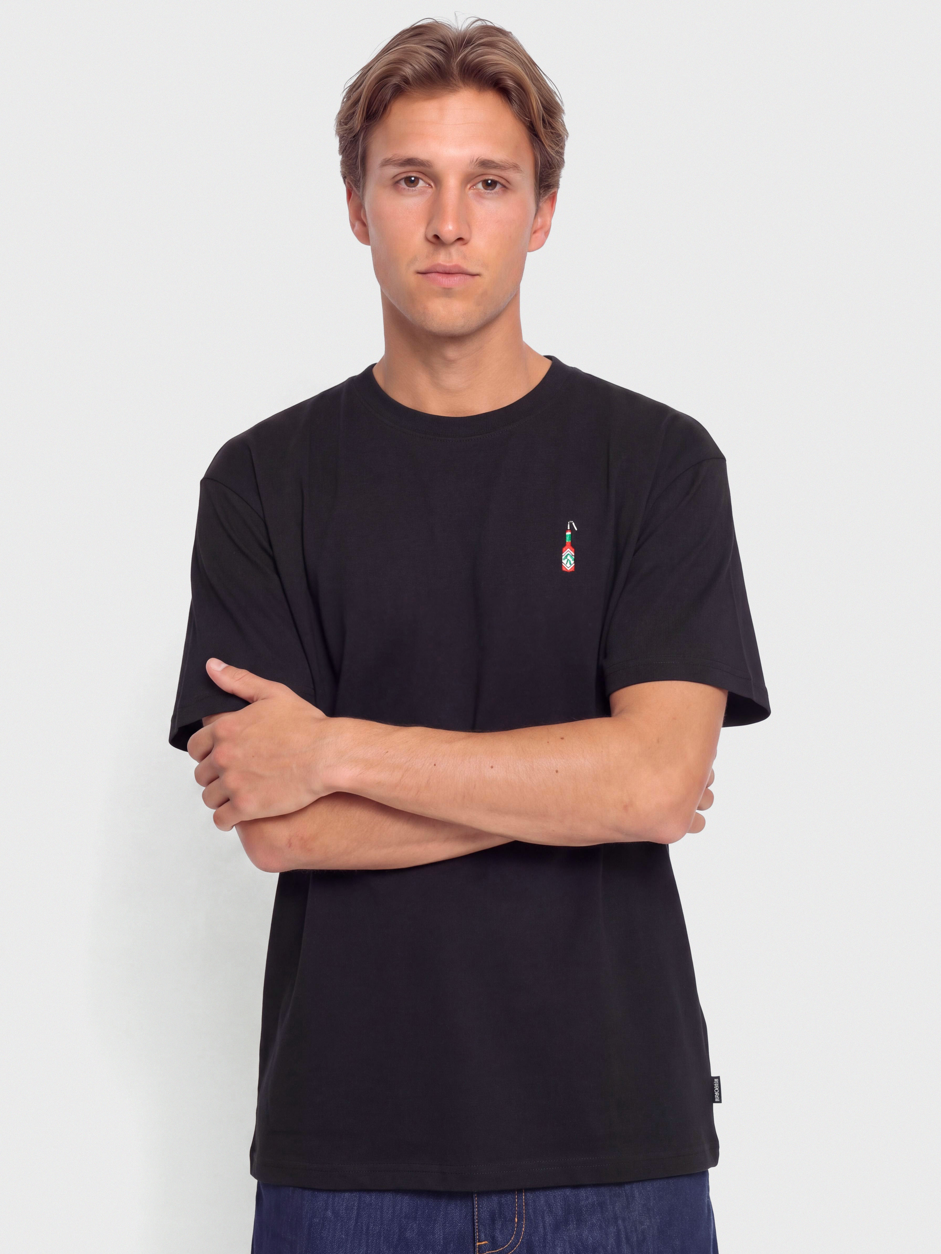 Tricou Iriedaily Hot Hot Sauce (black)
