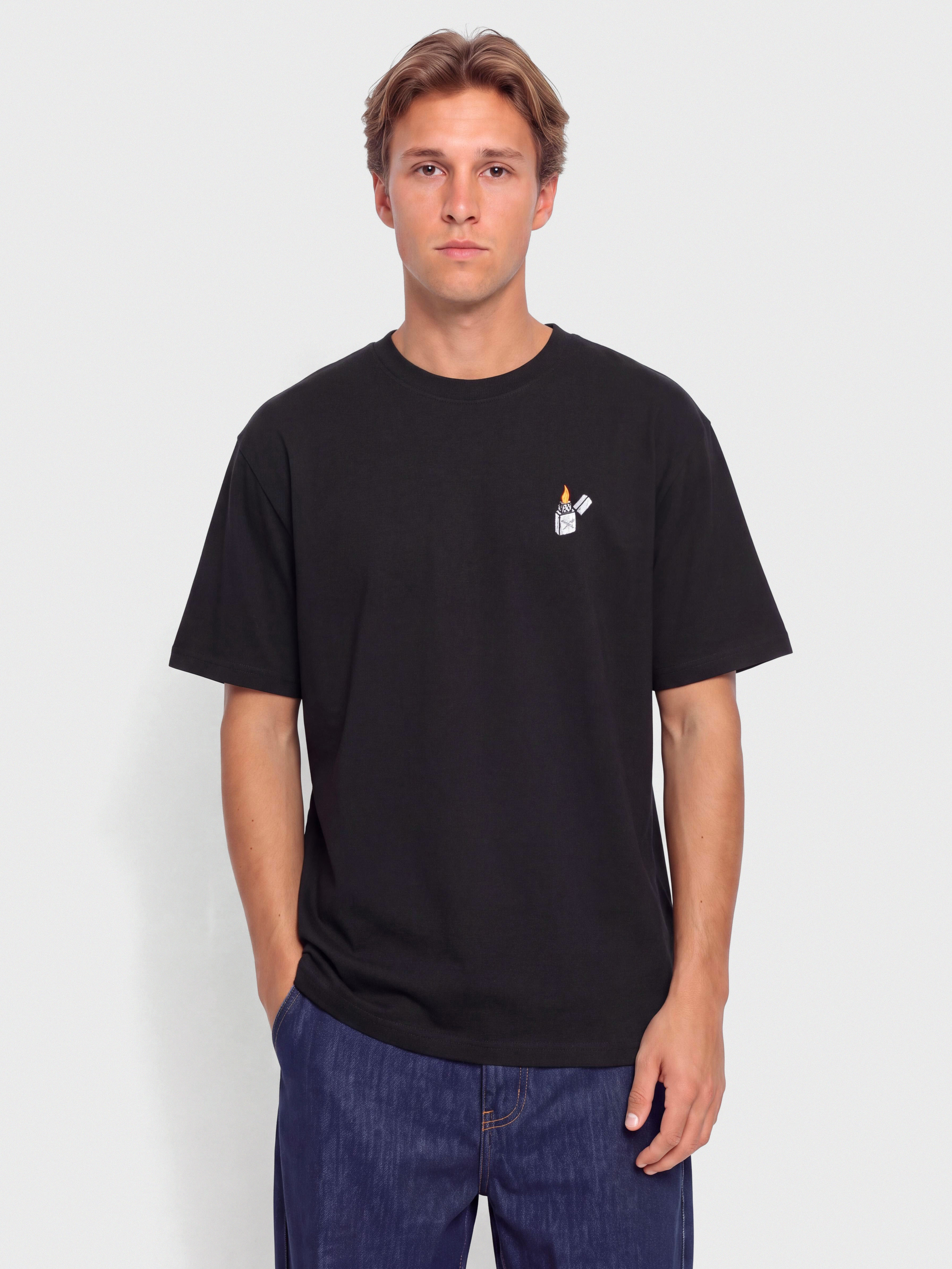 Tricou Iriedaily Zippo Flag (black)