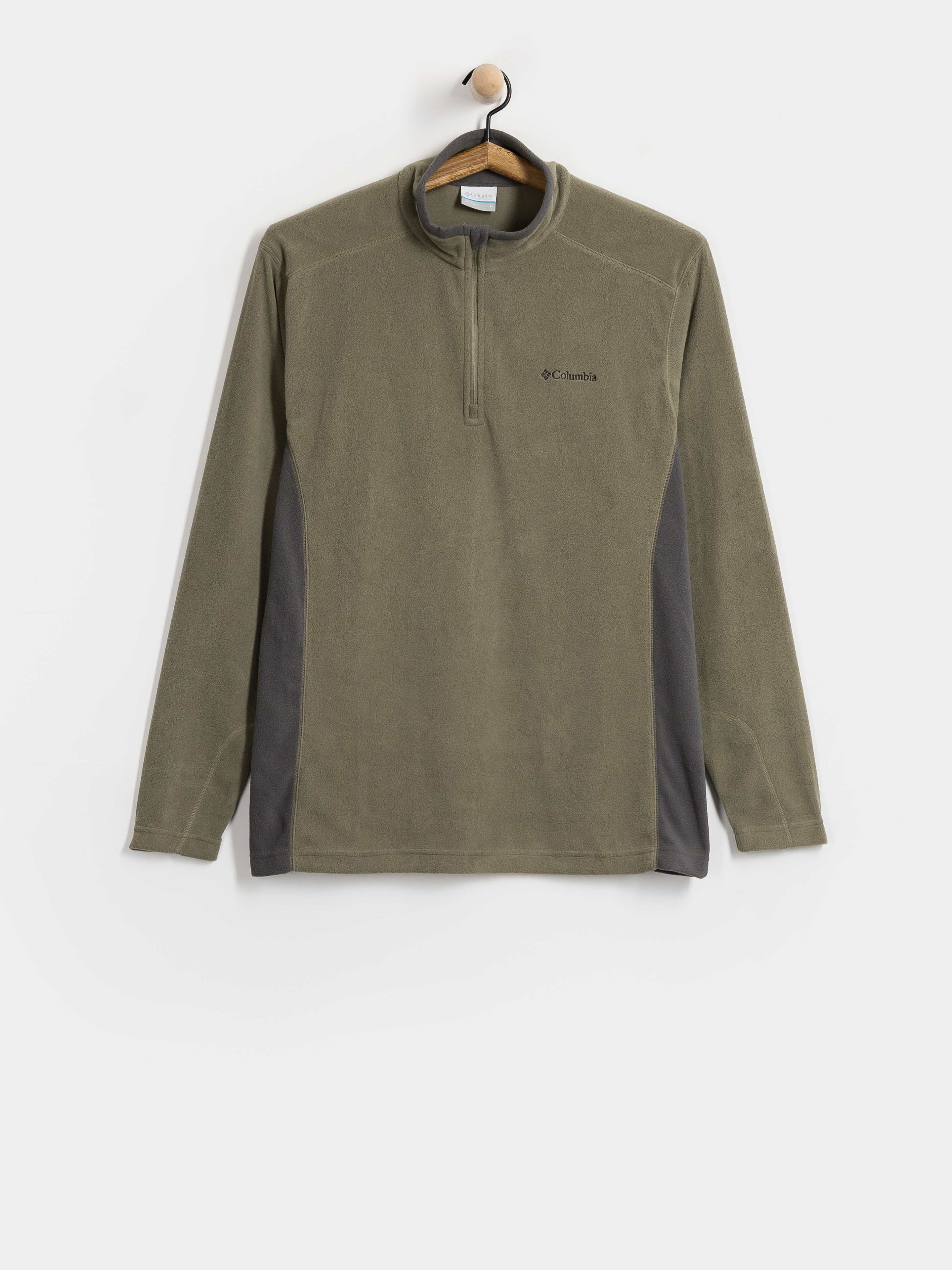 Pentru bărbați Hanorac din fleece Columbia Klamath Range II Half Zip (stone green/shark)