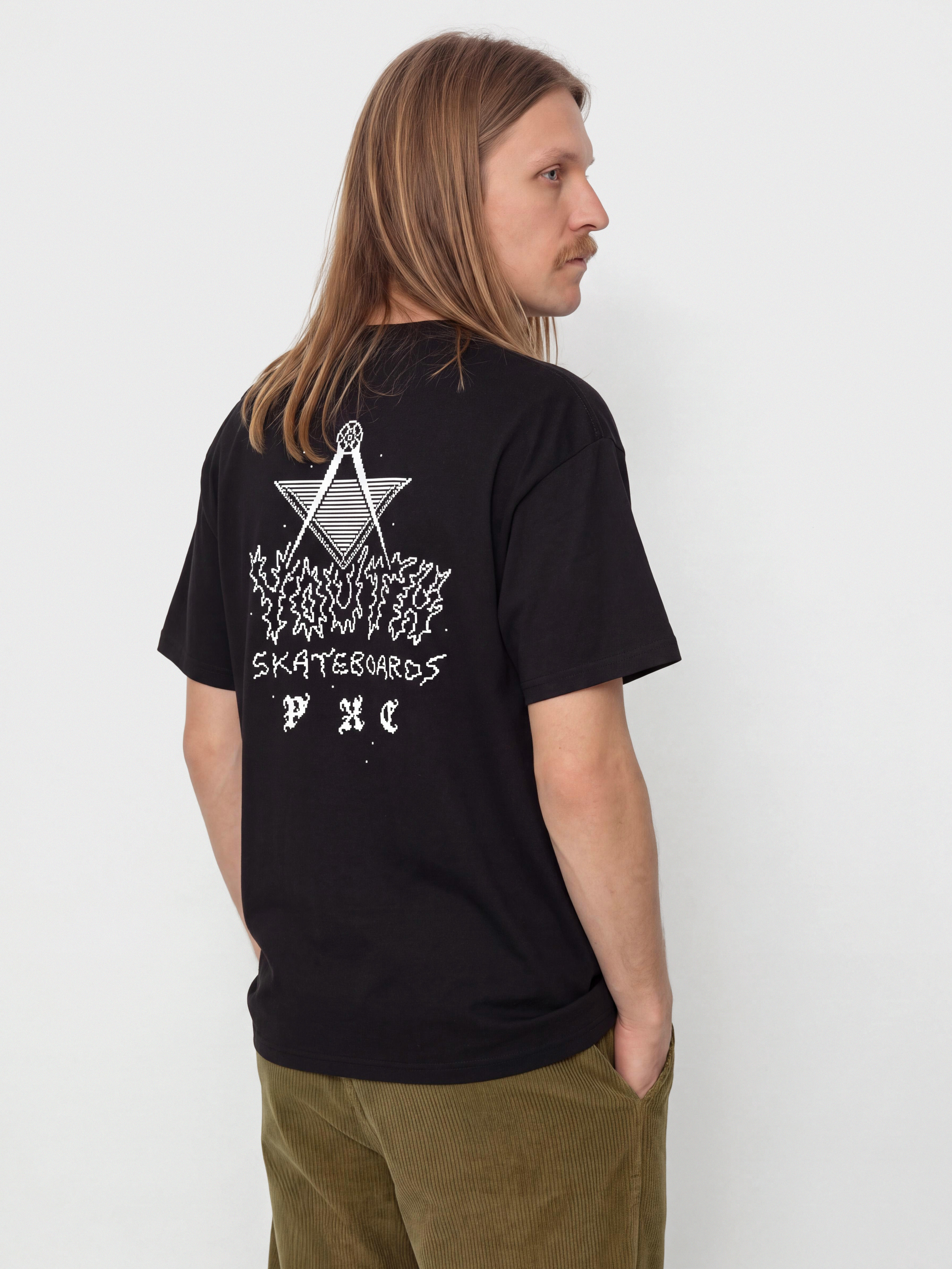 Tricou Youth Skateboards Pxc X Barrier (black)