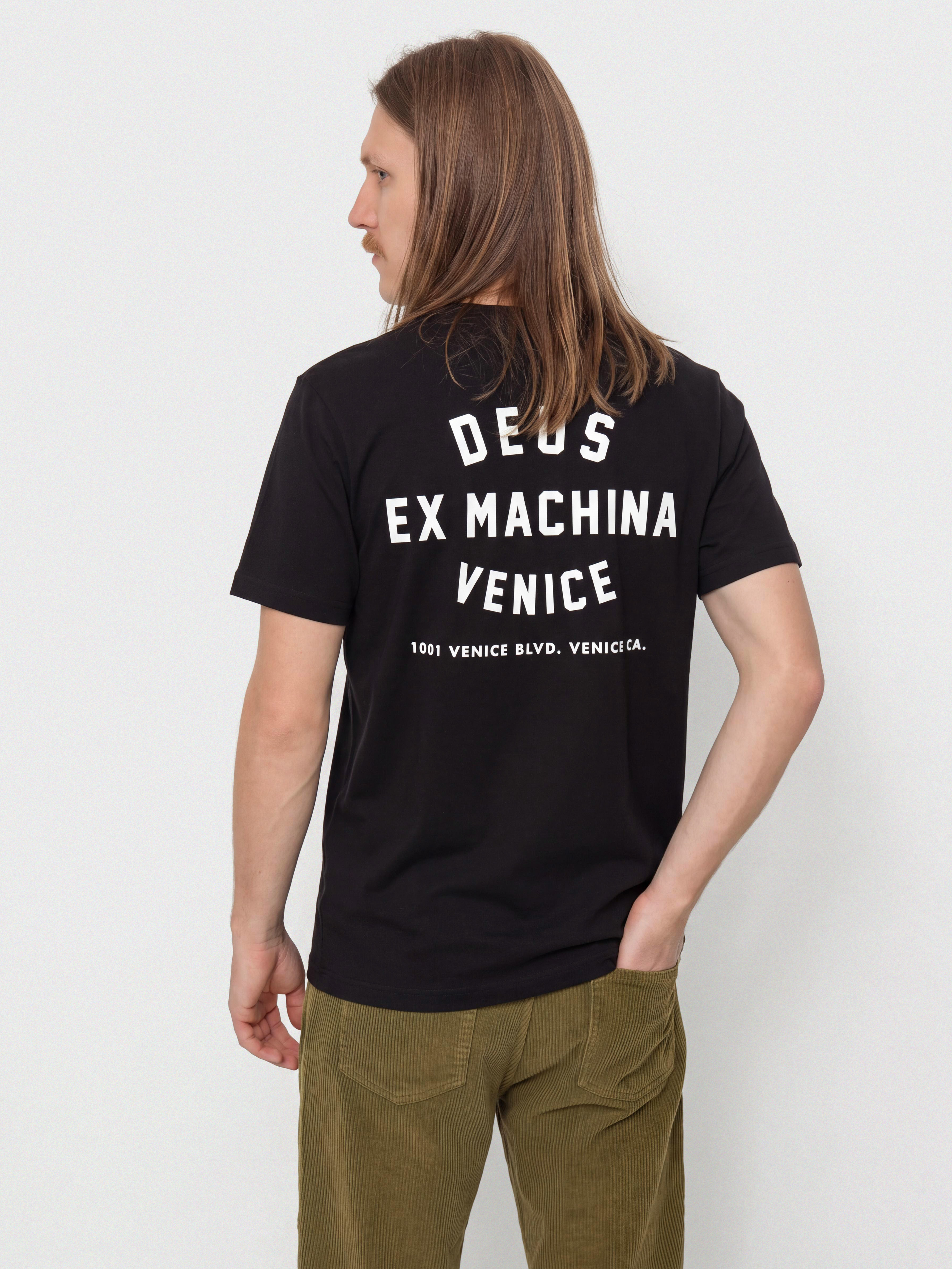 Tricou Deus Ex Machina Venice Skull (black)