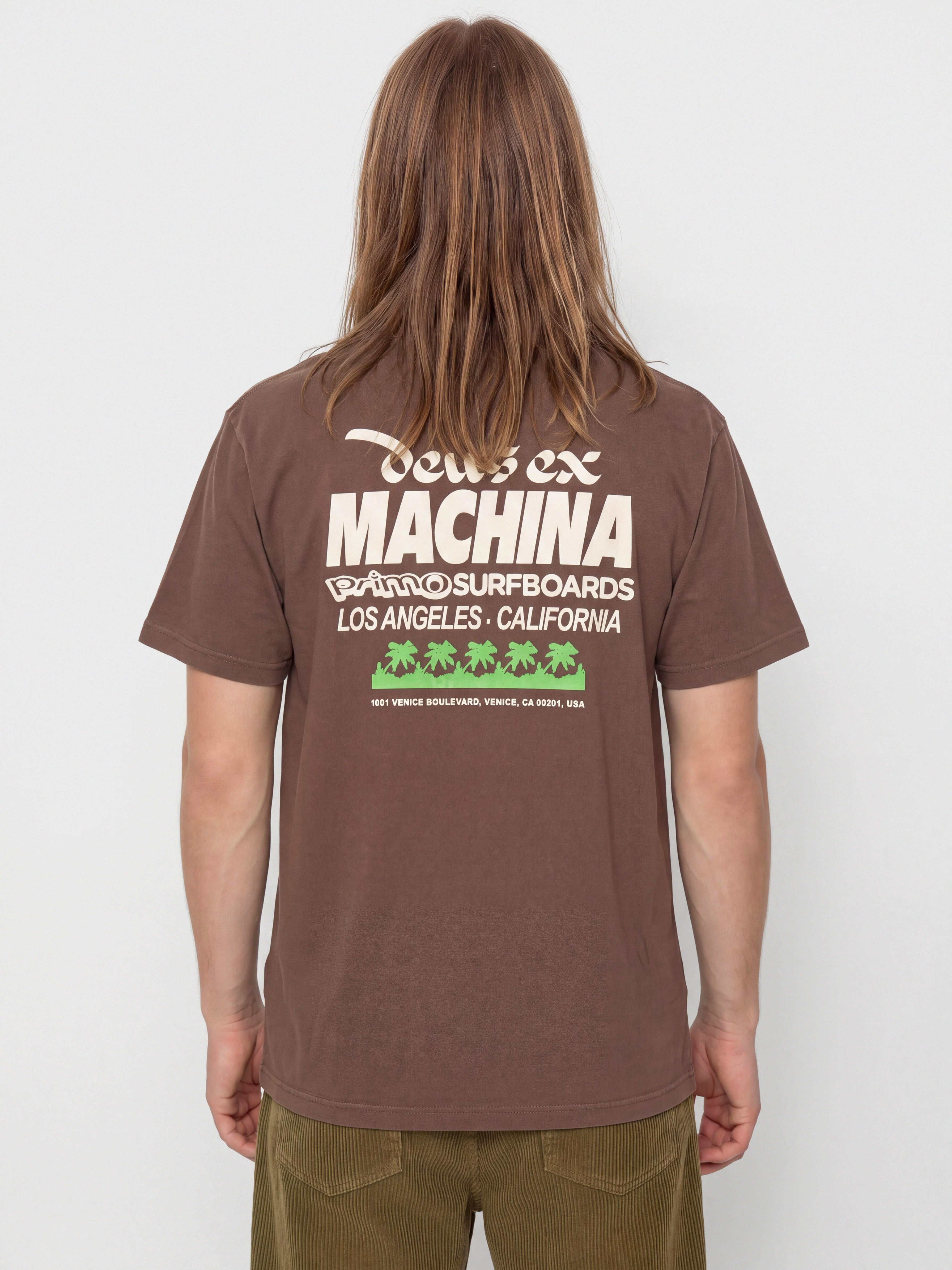 Tricou Deus Ex Machina Primo (brown)