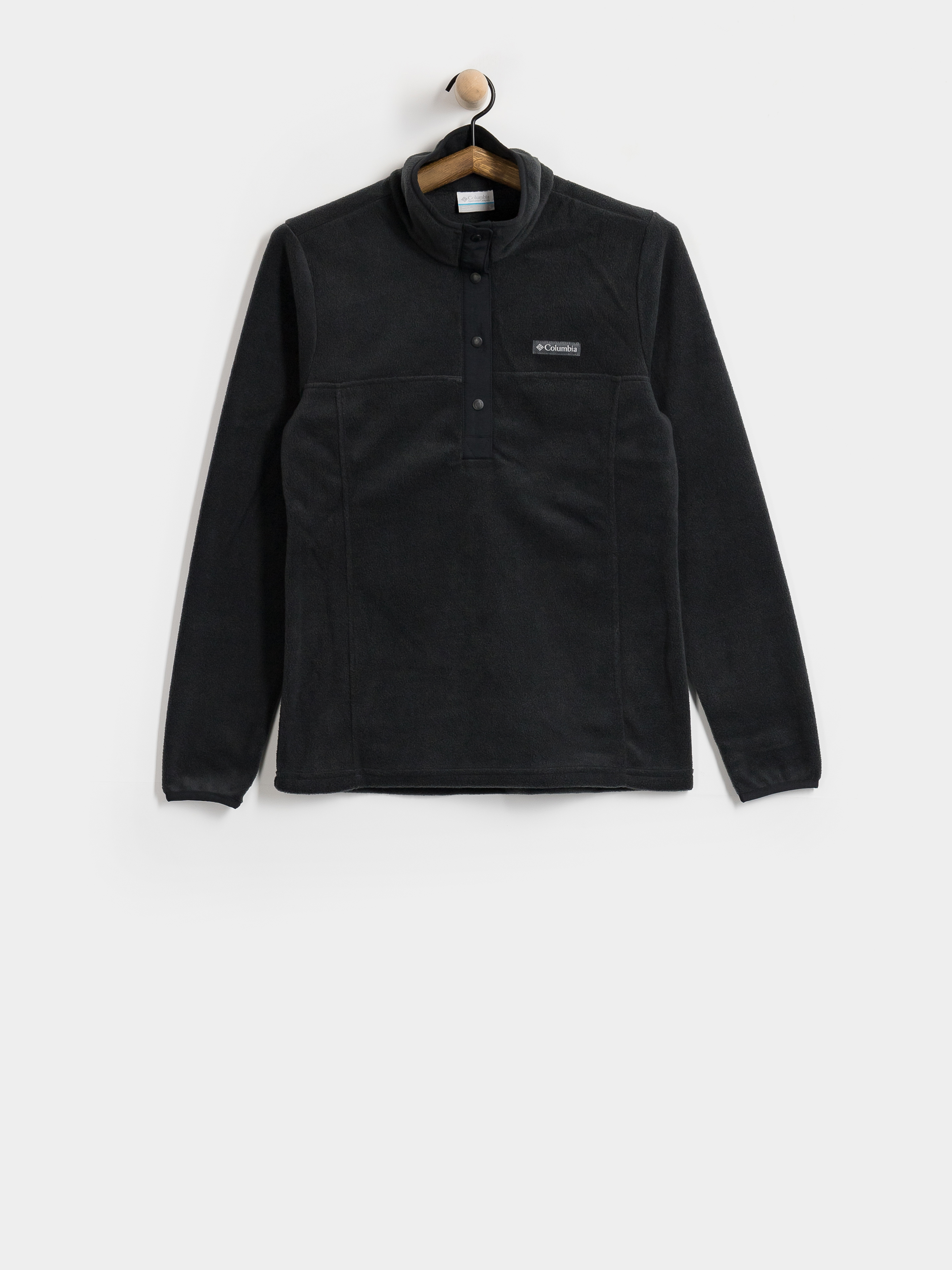 Pentru femei Hanorac din fleece Columbia Benton Springs 1/2 Snap Pull Over II (black)