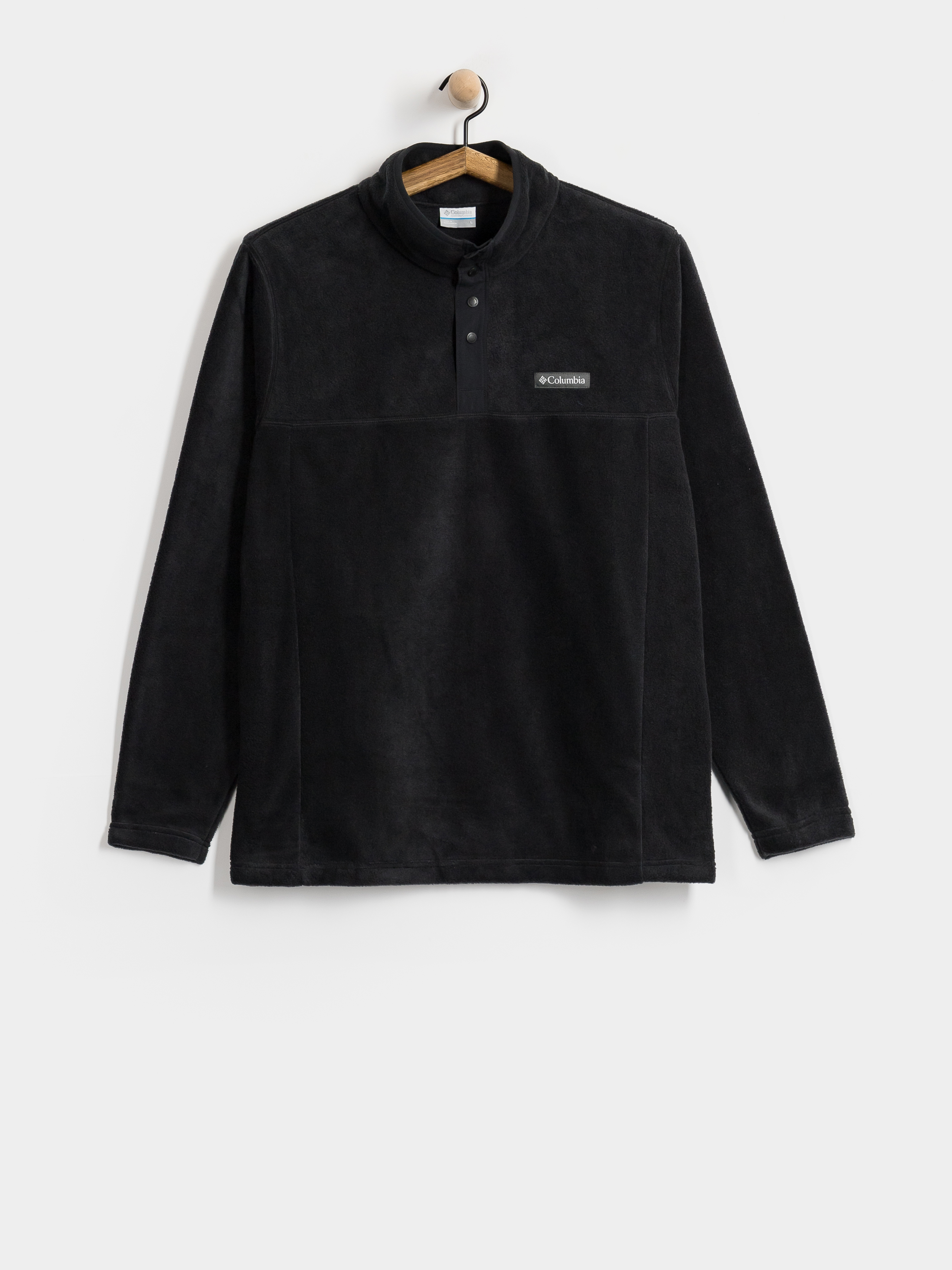 Pentru bărbați Hanorac din fleece Columbia Steens Mountain Half Snap II (black)