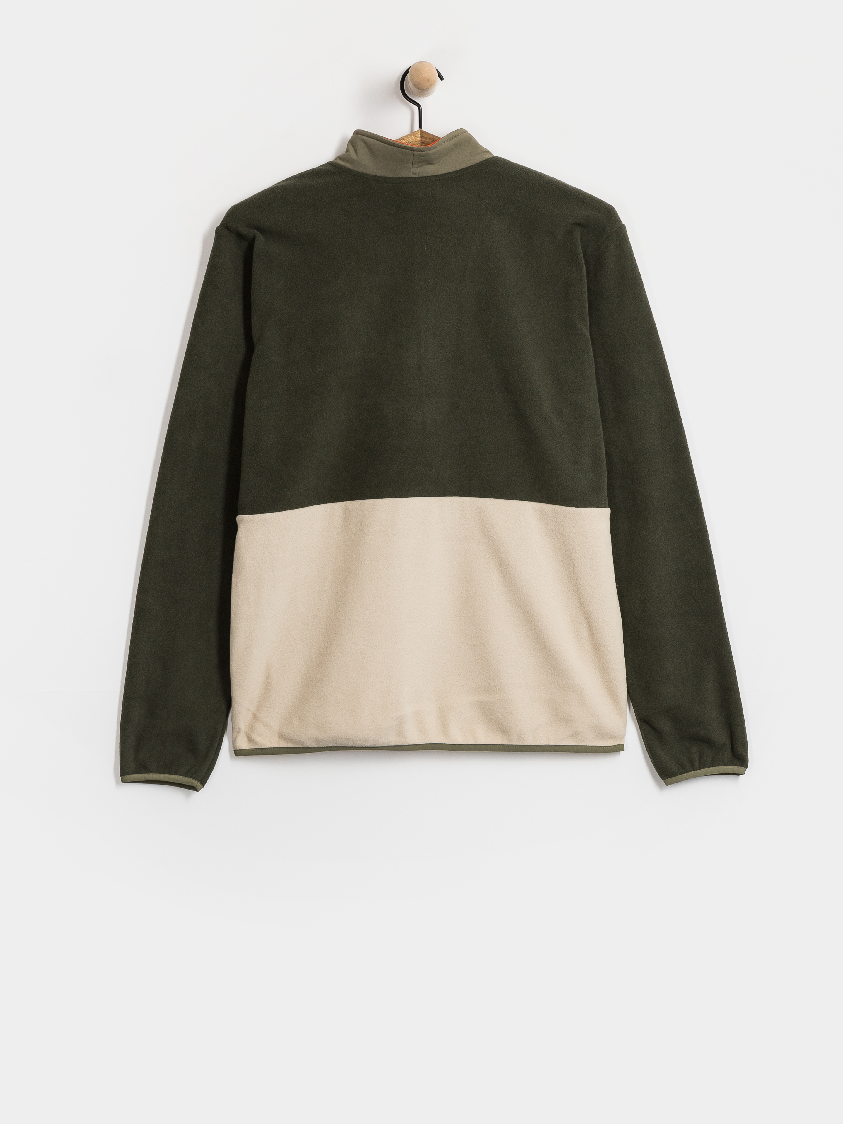 Pentru bărbați Hanorac din fleece Columbia Sequoia Grove II Half Zip (greenscape/anccient fossil)