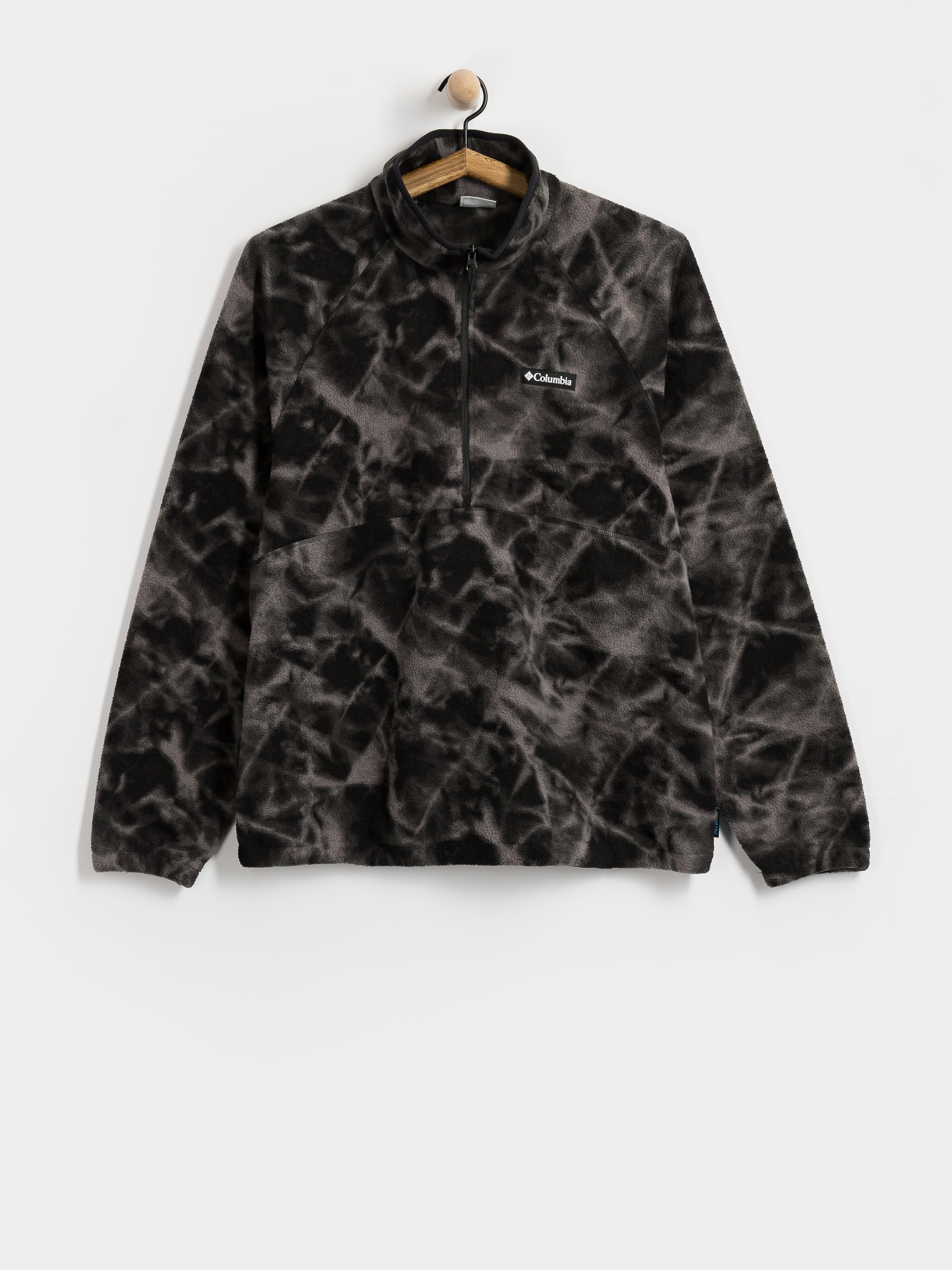 Pentru bărbați Hanorac din fleece Columbia Timber Crest MTR Printed Half Zip (black/icypeaks)