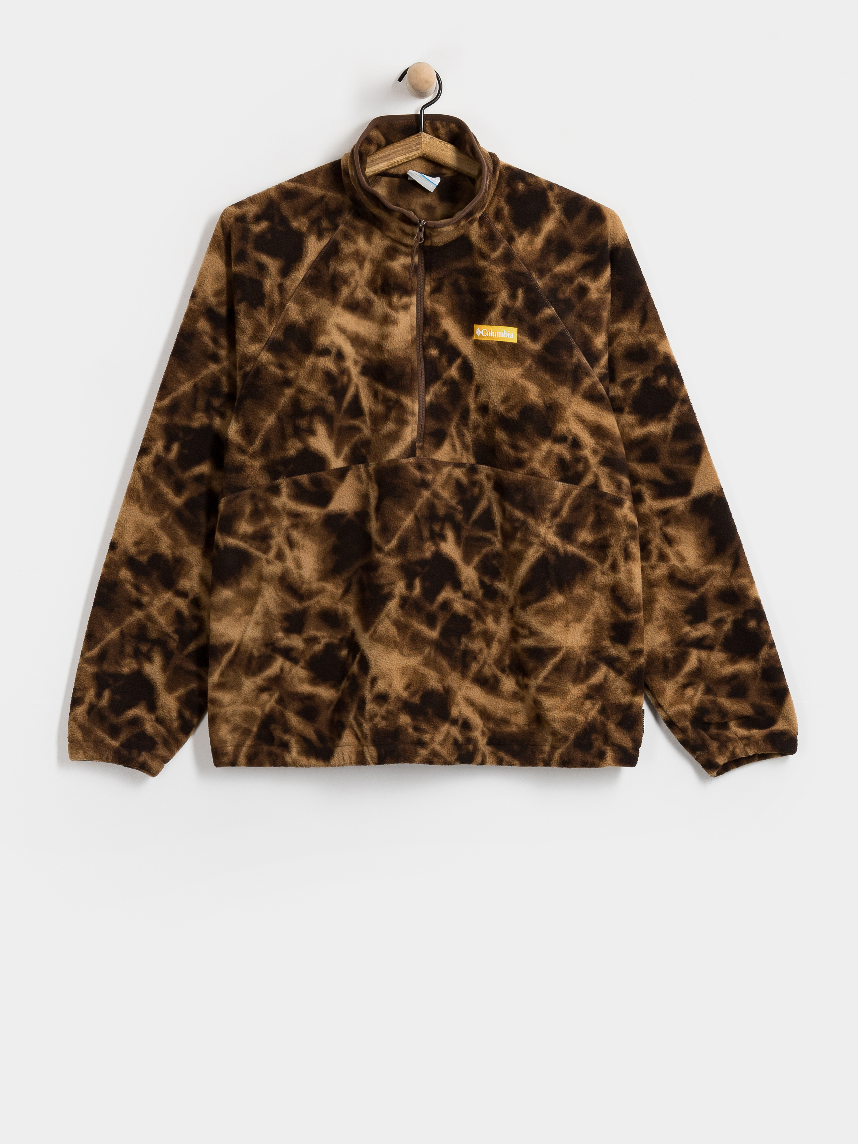 Pentru bărbați Hanorac din fleece Columbia Timber Crest MTR Printed Half Zip (tobacco/icypeaks)