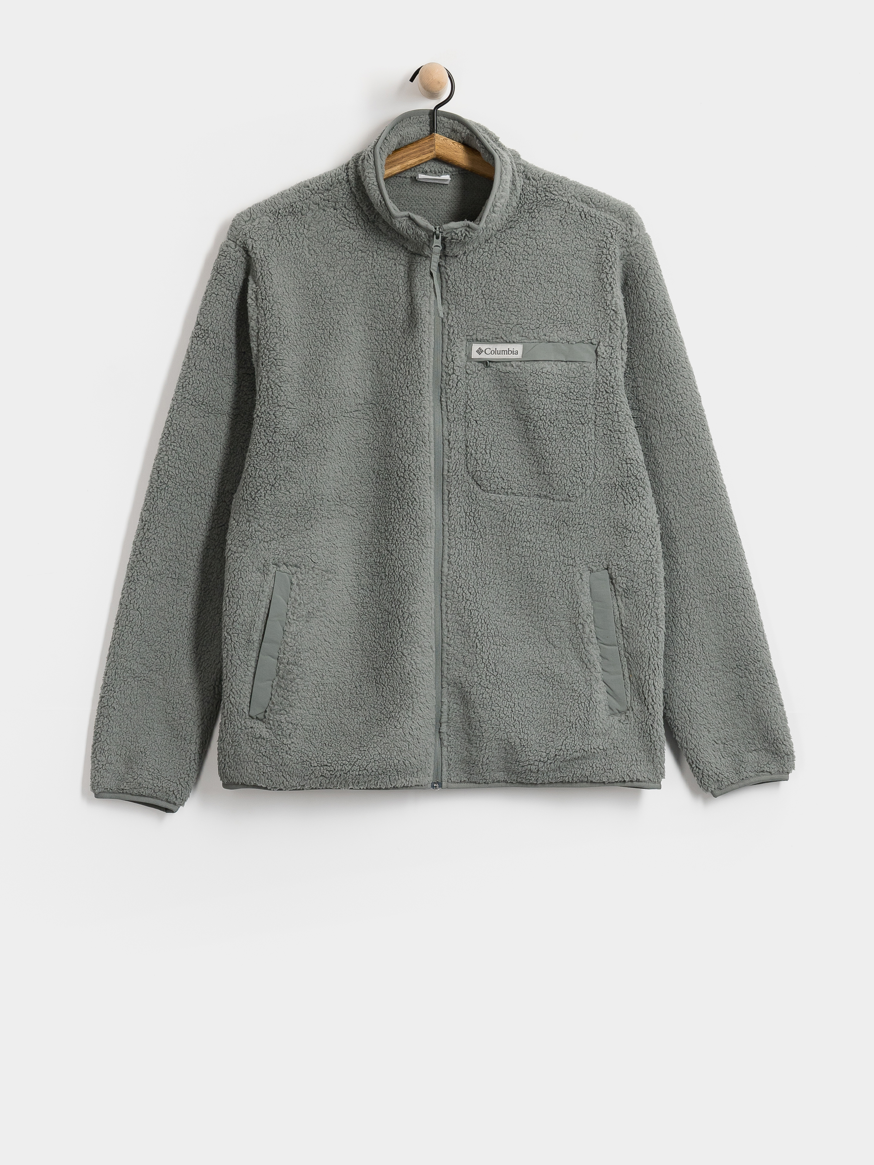 Hanorac din fleece Columbia Rugged Ridge High Pile Full Zip (sedona sage)