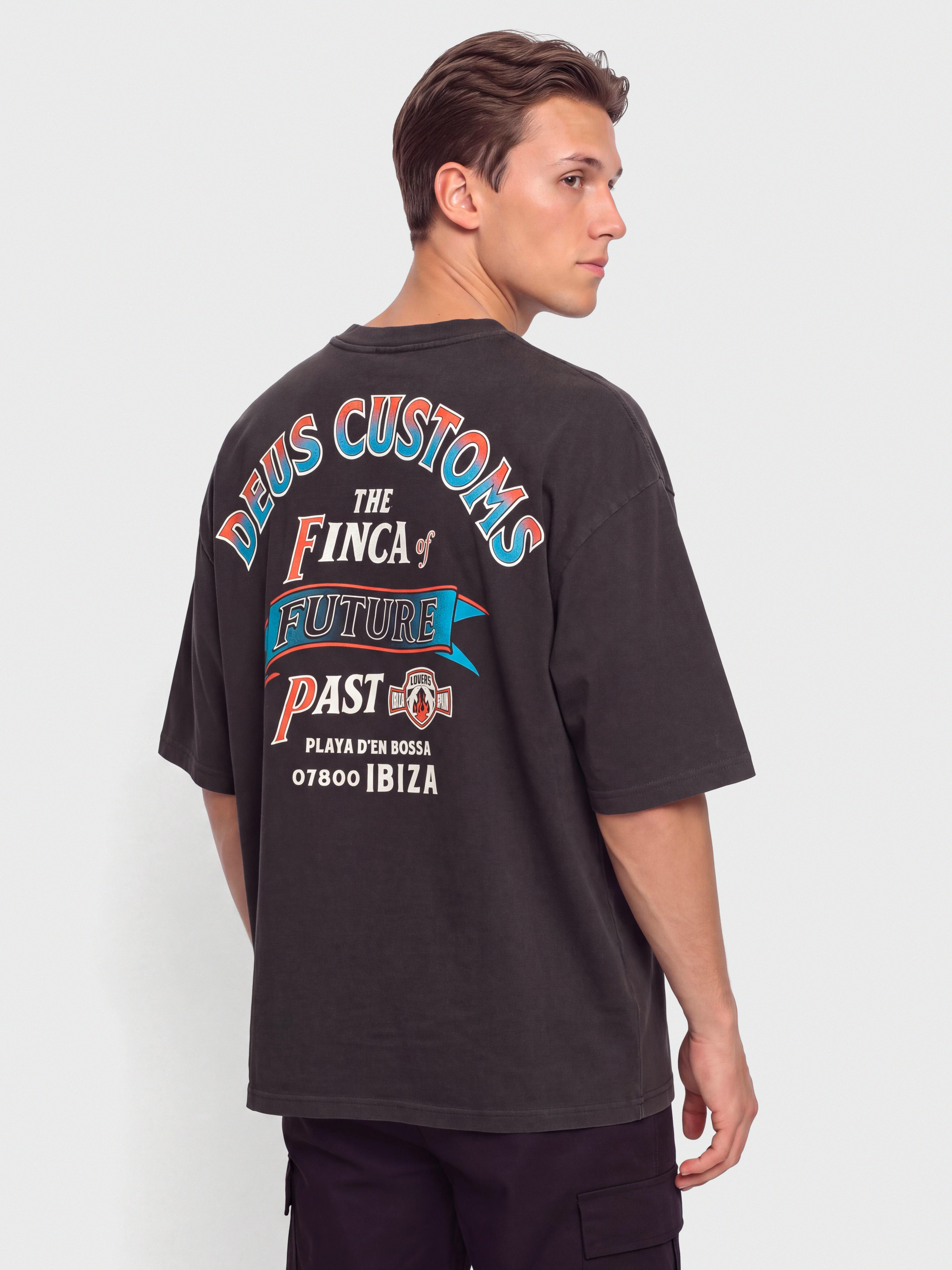 Tricou Deus Ex Machina Lovers Os (black beauty)
