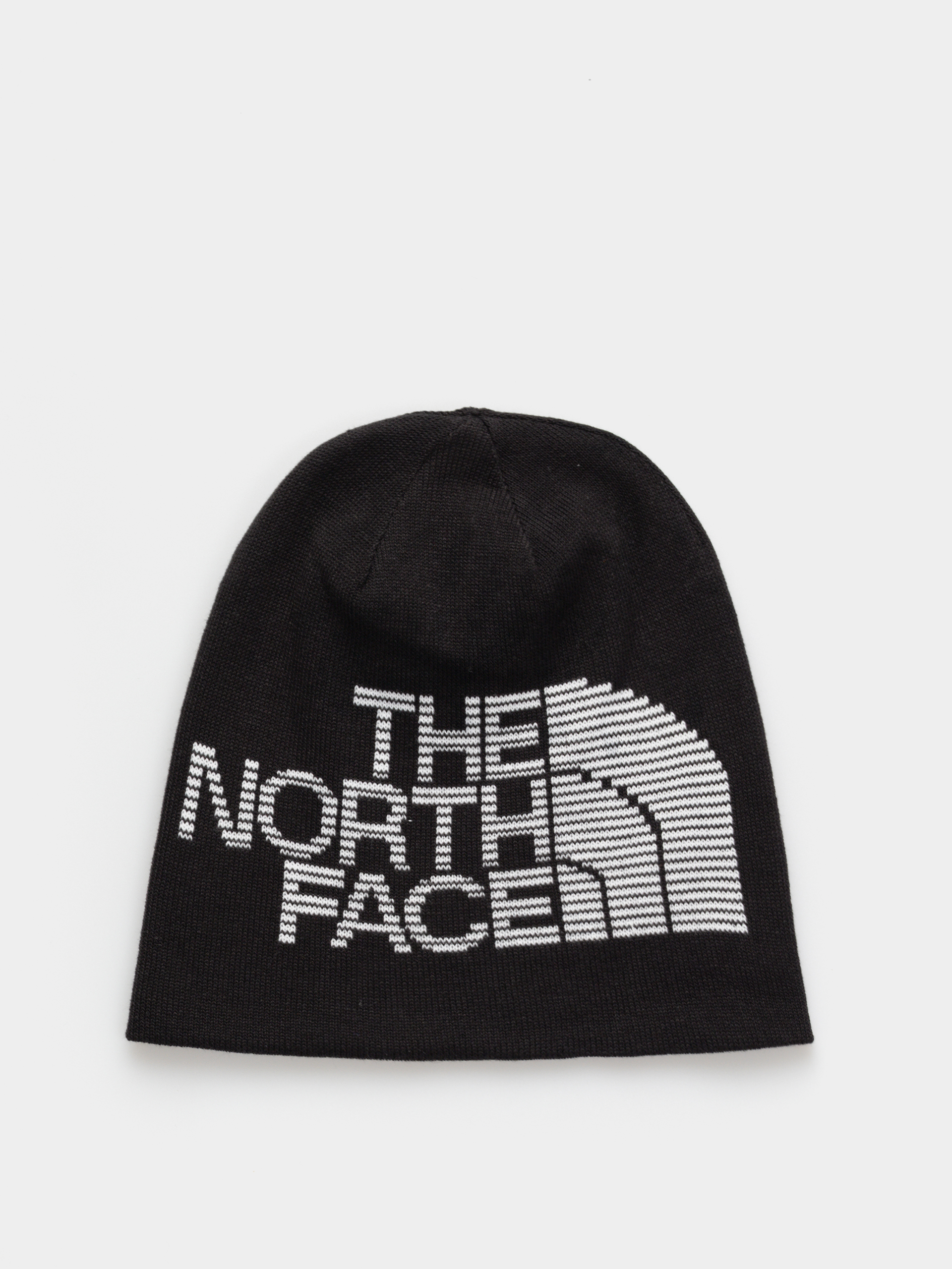 Căciulă The North Face Reversible Highline (tnfblack/tnfblack/tnfwhit)
