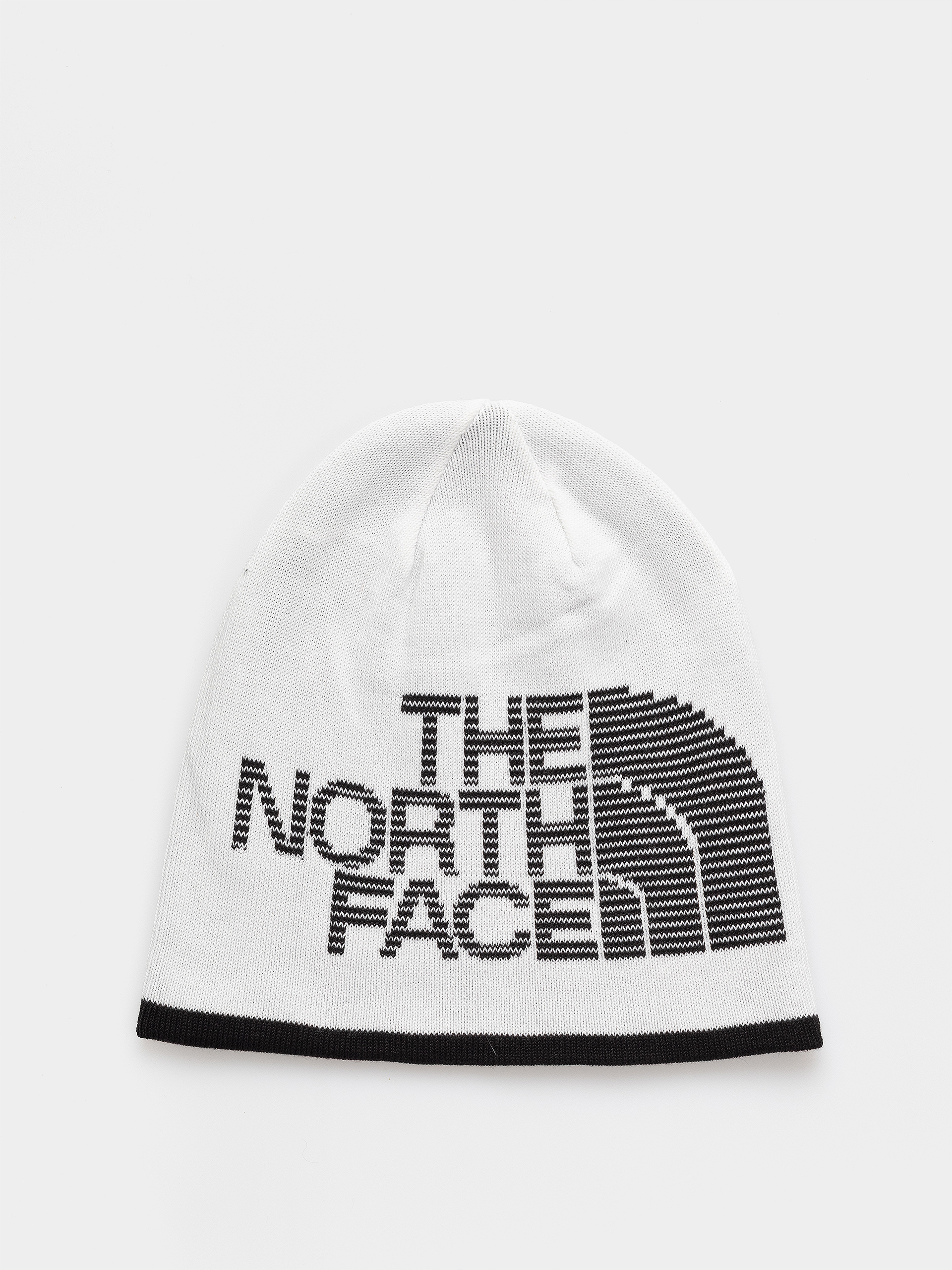 Căciulă The North Face Reversible Highline (tnfblack/tnfblack/tnfwhit)