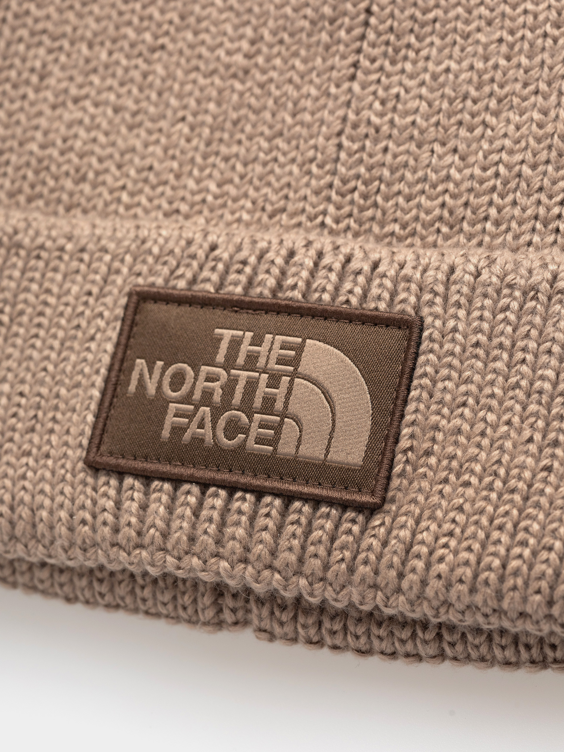 Căciulă The North Face Tnf Logo Box Cuffed (garnet)