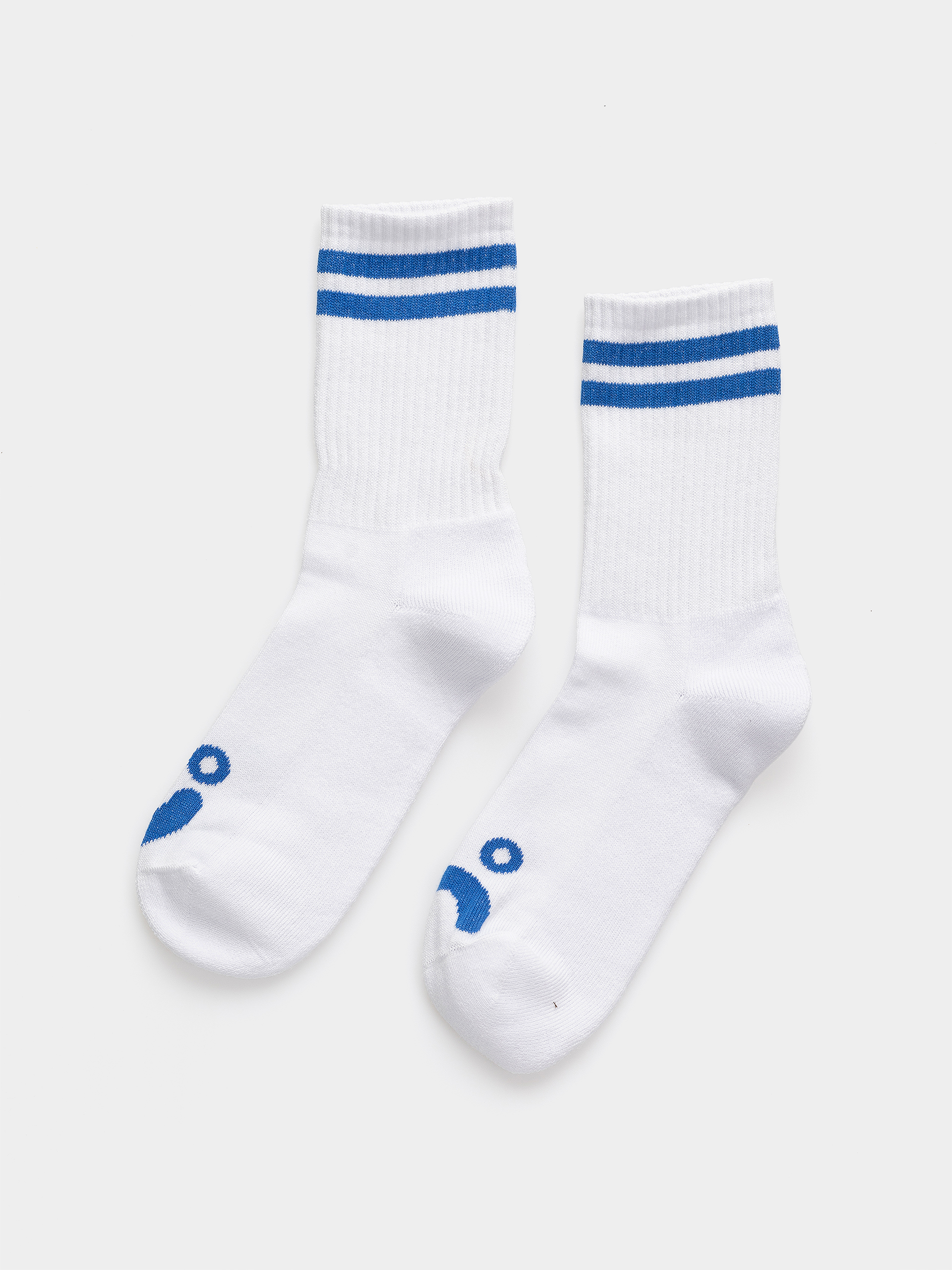 Șosete Polar Skate Happy Sad (white/blue)