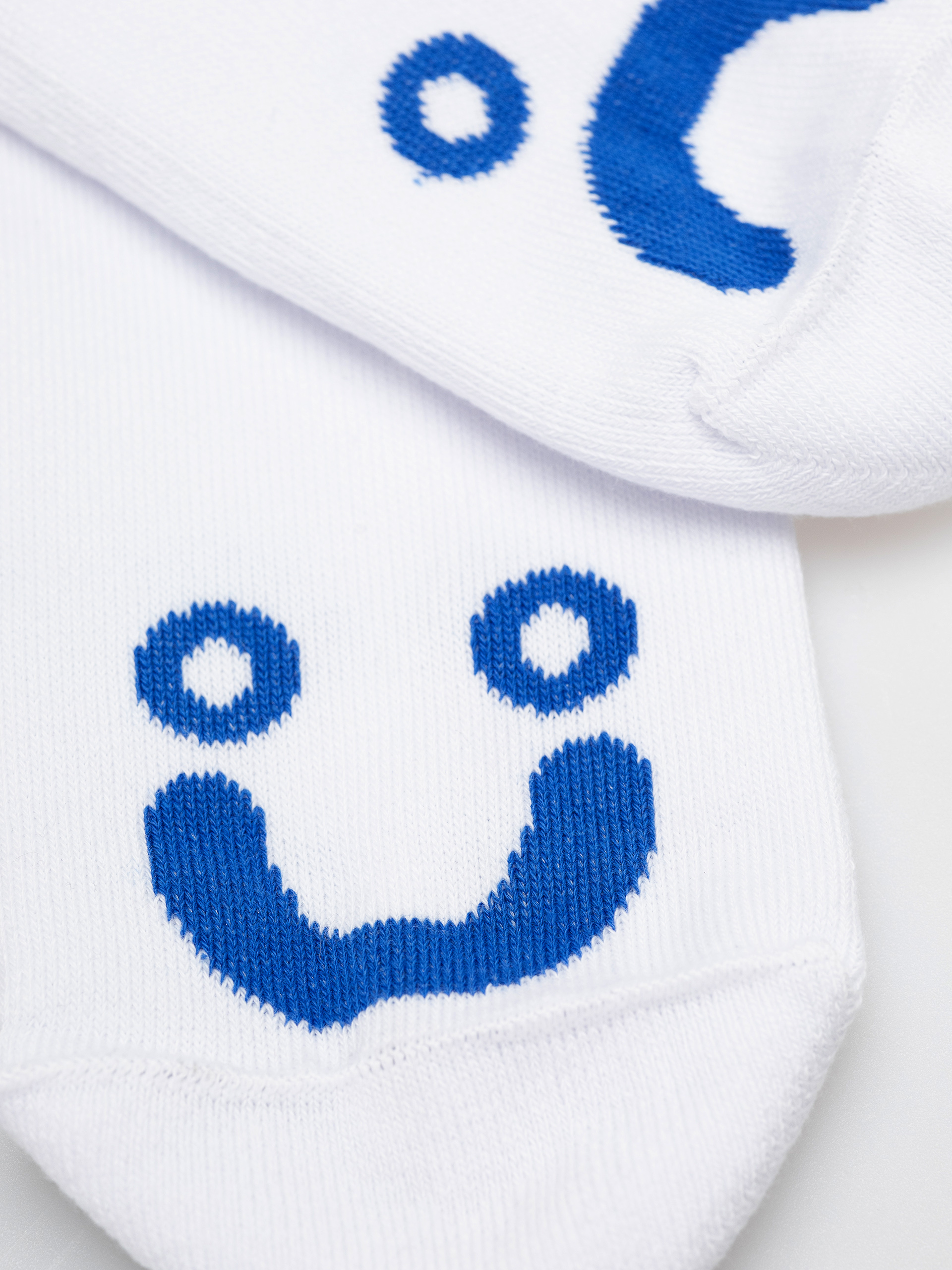 Șosete Polar Skate Happy Sad (white/blue)