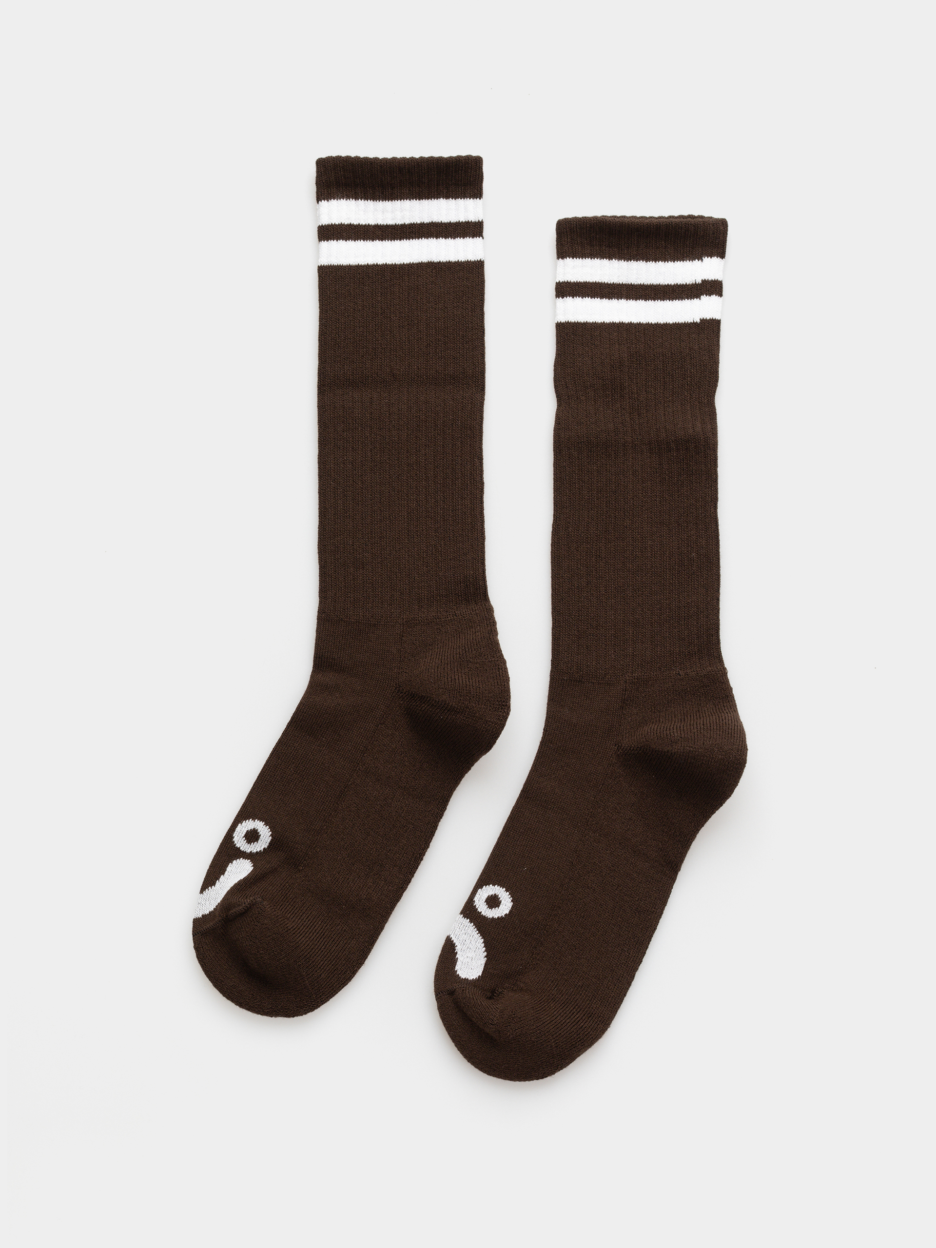 Șosete Polar Skate Long Happy Sad (brown/white)