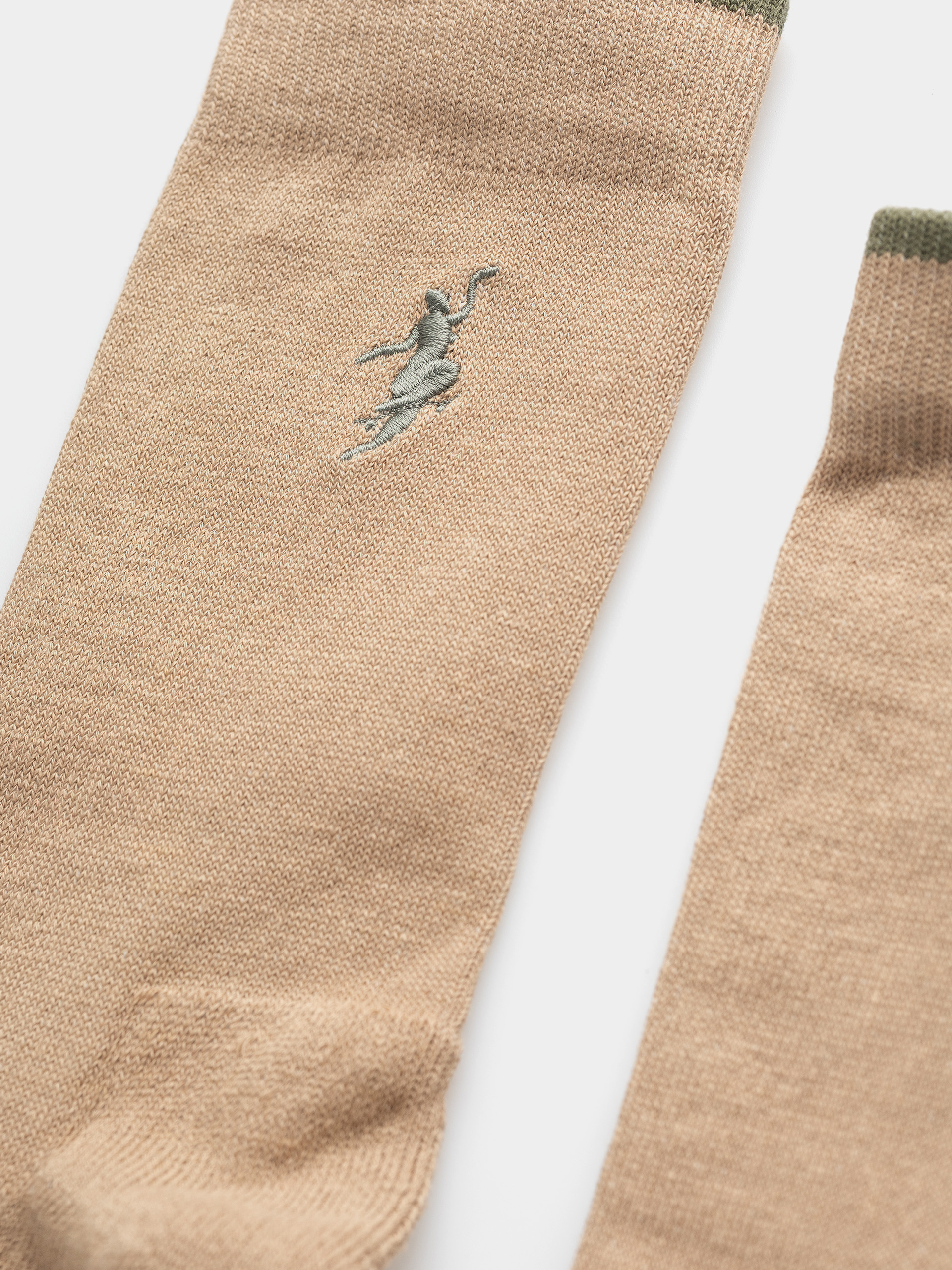 Șosete Polar Skate No Complies Forever (beige/olive)