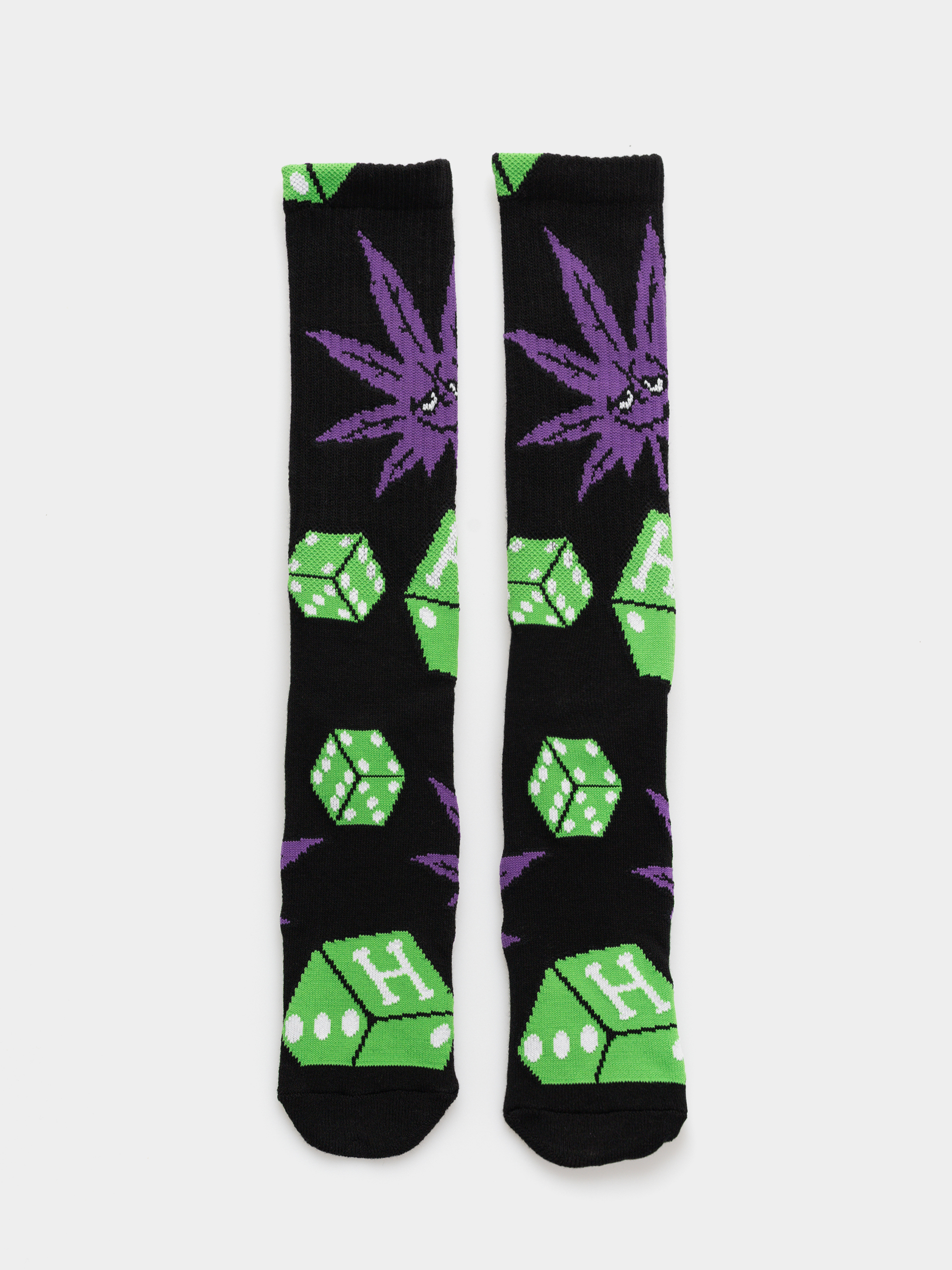 Șosete HUF Dice Buddy Crew (black)