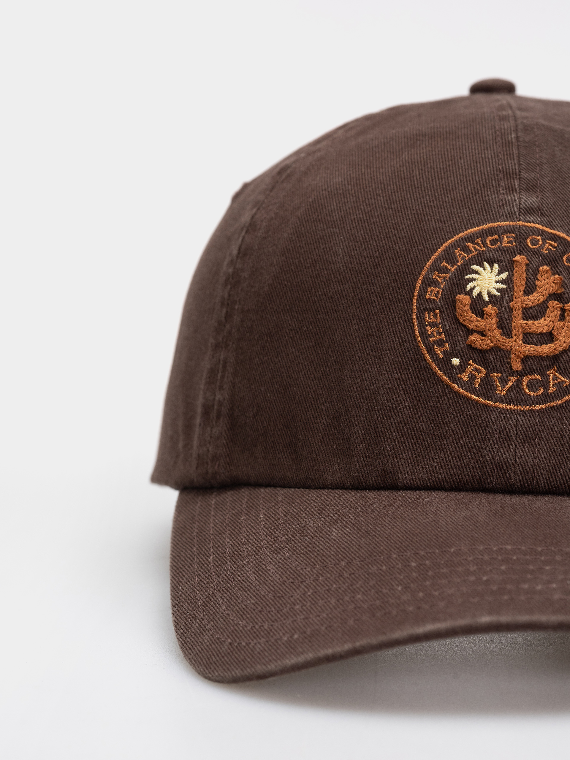 Șapcă RVCA Sanctum Dad Cap (chocolate)
