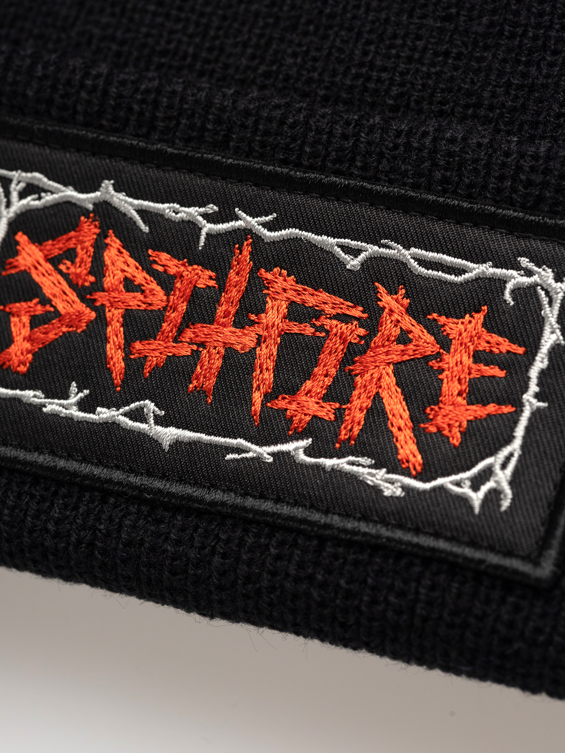 Căciulă Spitfire Gas Mask Script Patch (black)