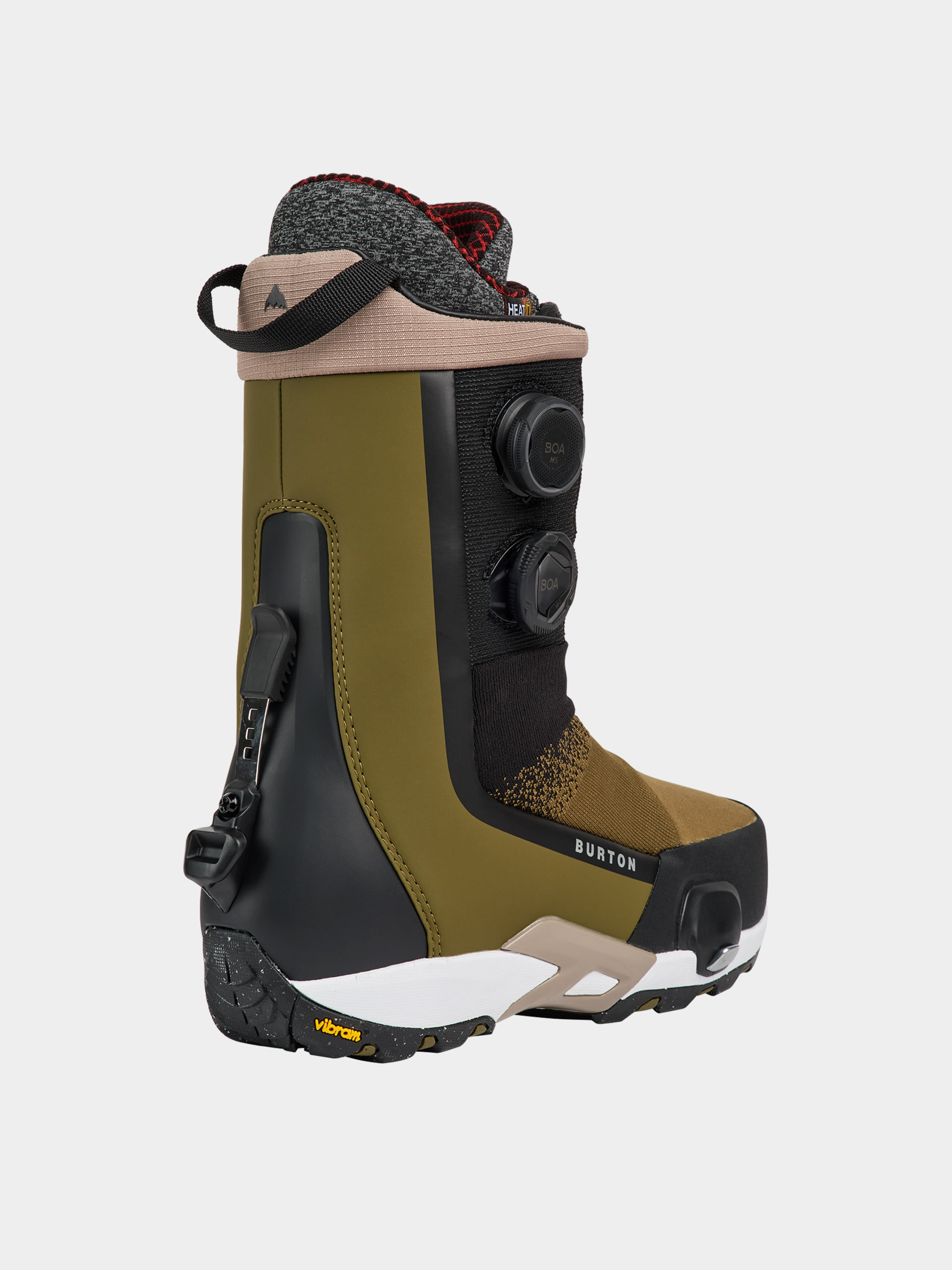 Pentru bărbați Încălțăminte pentru snowboard Burton Highshot X Pro Step On (dried moss/multi)