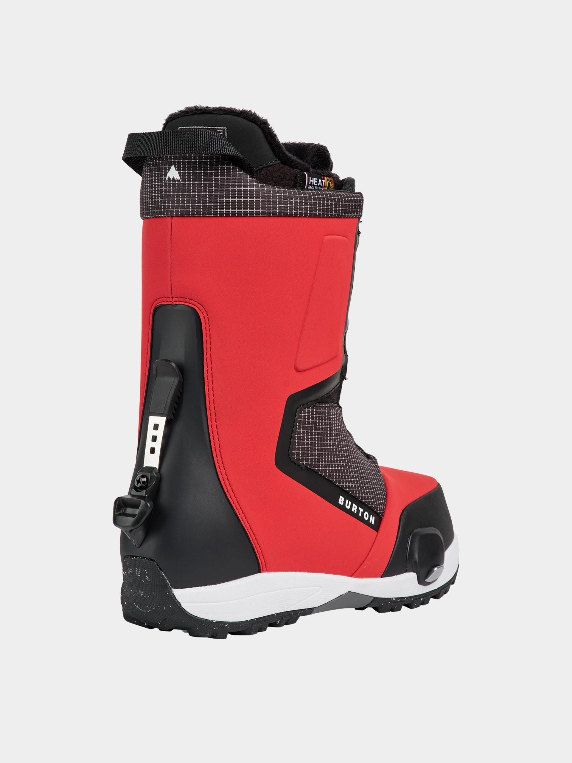 Pentru bărbați Încălțăminte pentru snowboard Burton Highshot Step On (geranium red grid/black)