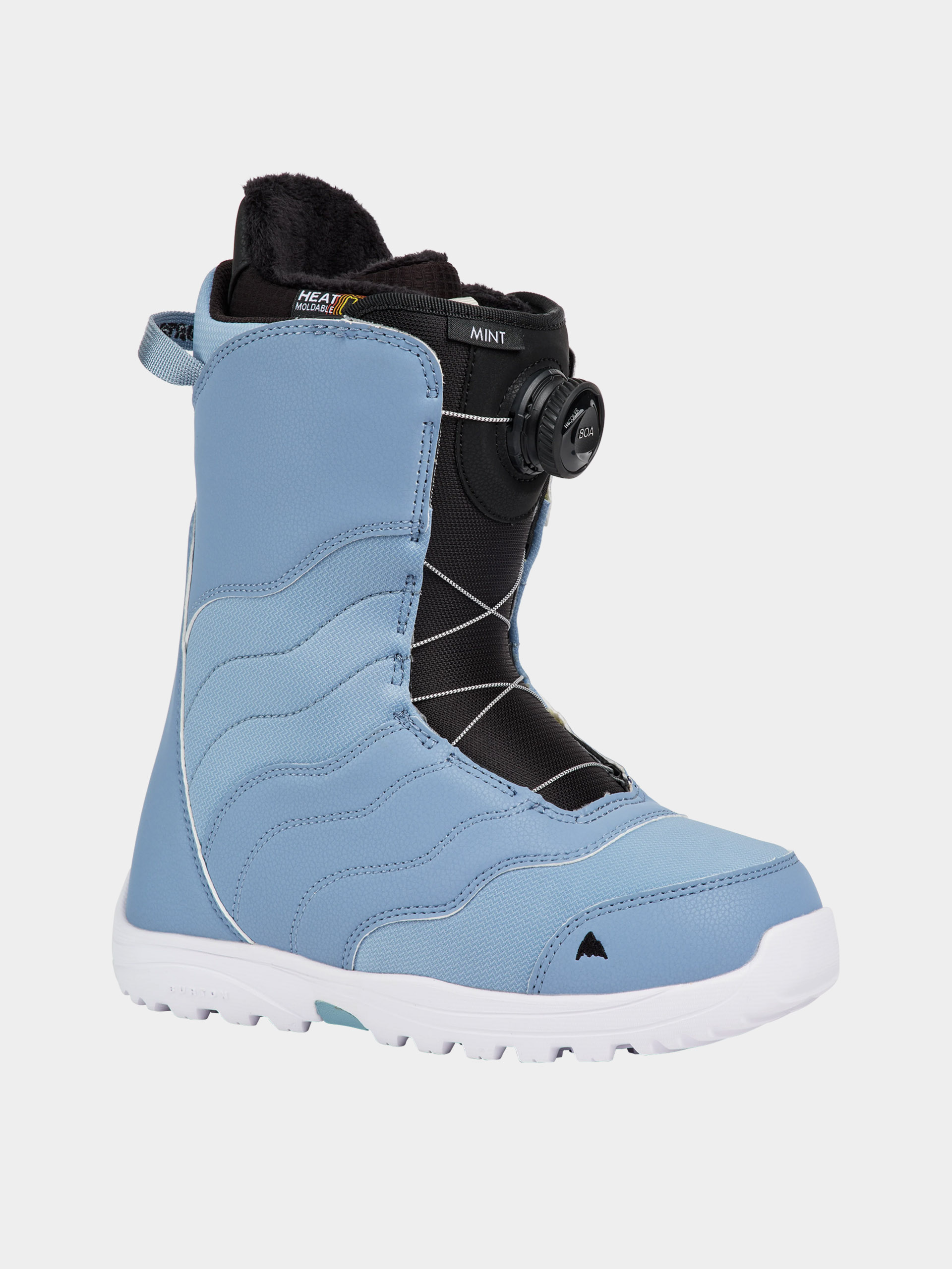 u00cencu0103lu021bu0103minte pentru snowboard Burton Mint Boa Wmn (airstream blue)