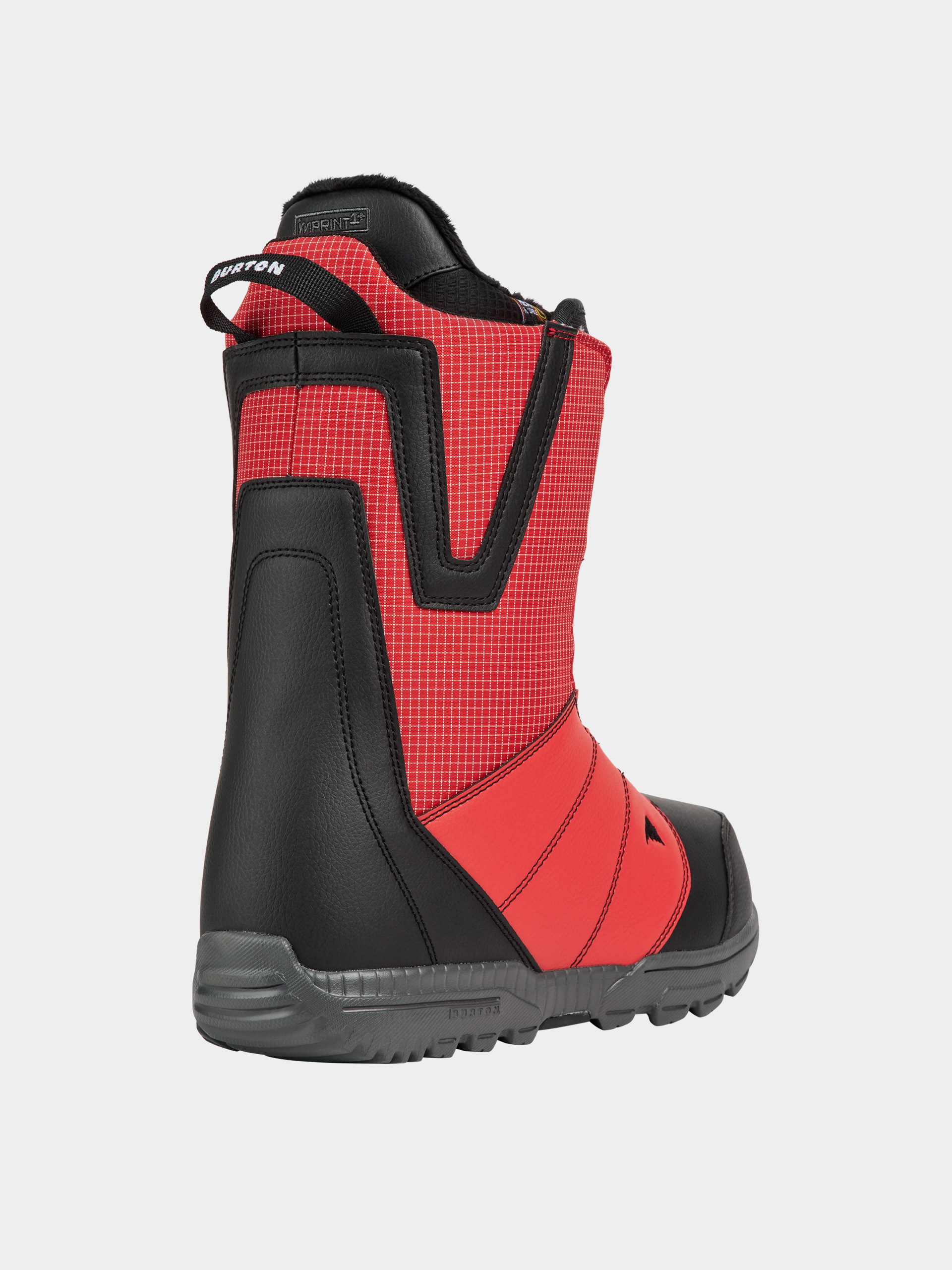 Pentru bărbați Încălțăminte pentru snowboard Burton Moto Boa (geranium red/black)