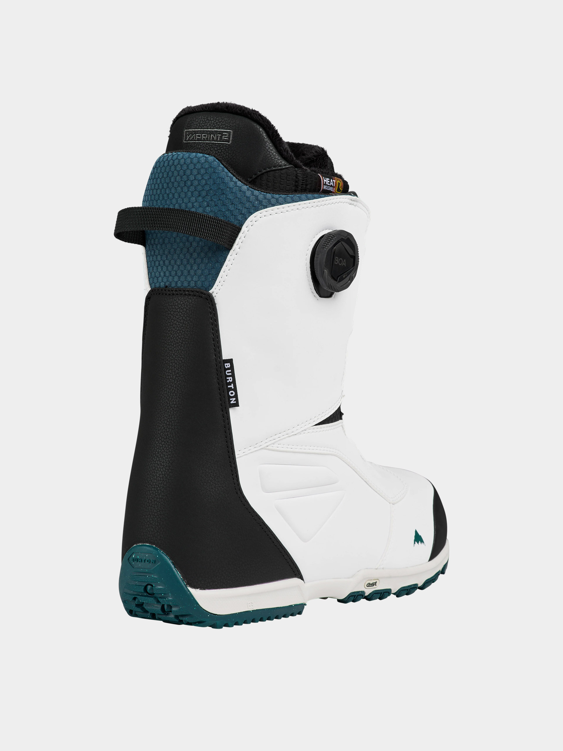 Pentru bărbați Încălțăminte pentru snowboard Burton Ruler Boa (white)