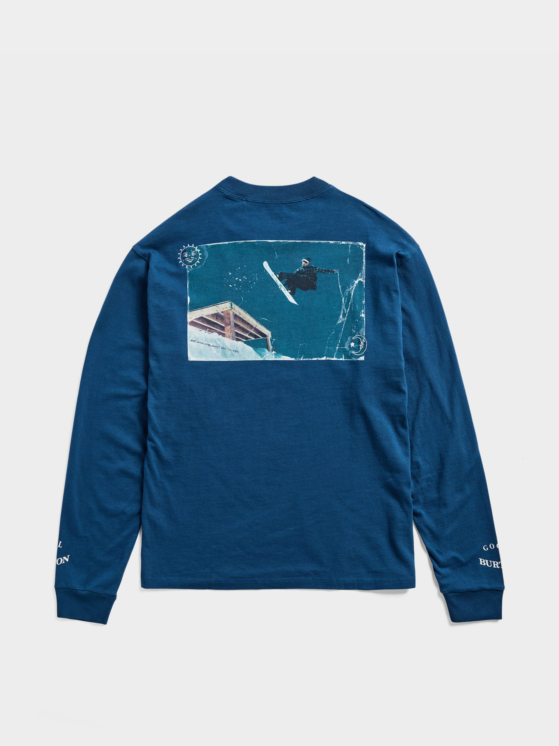 Tricou termic Burton 50TH 90s (selvedge blue)