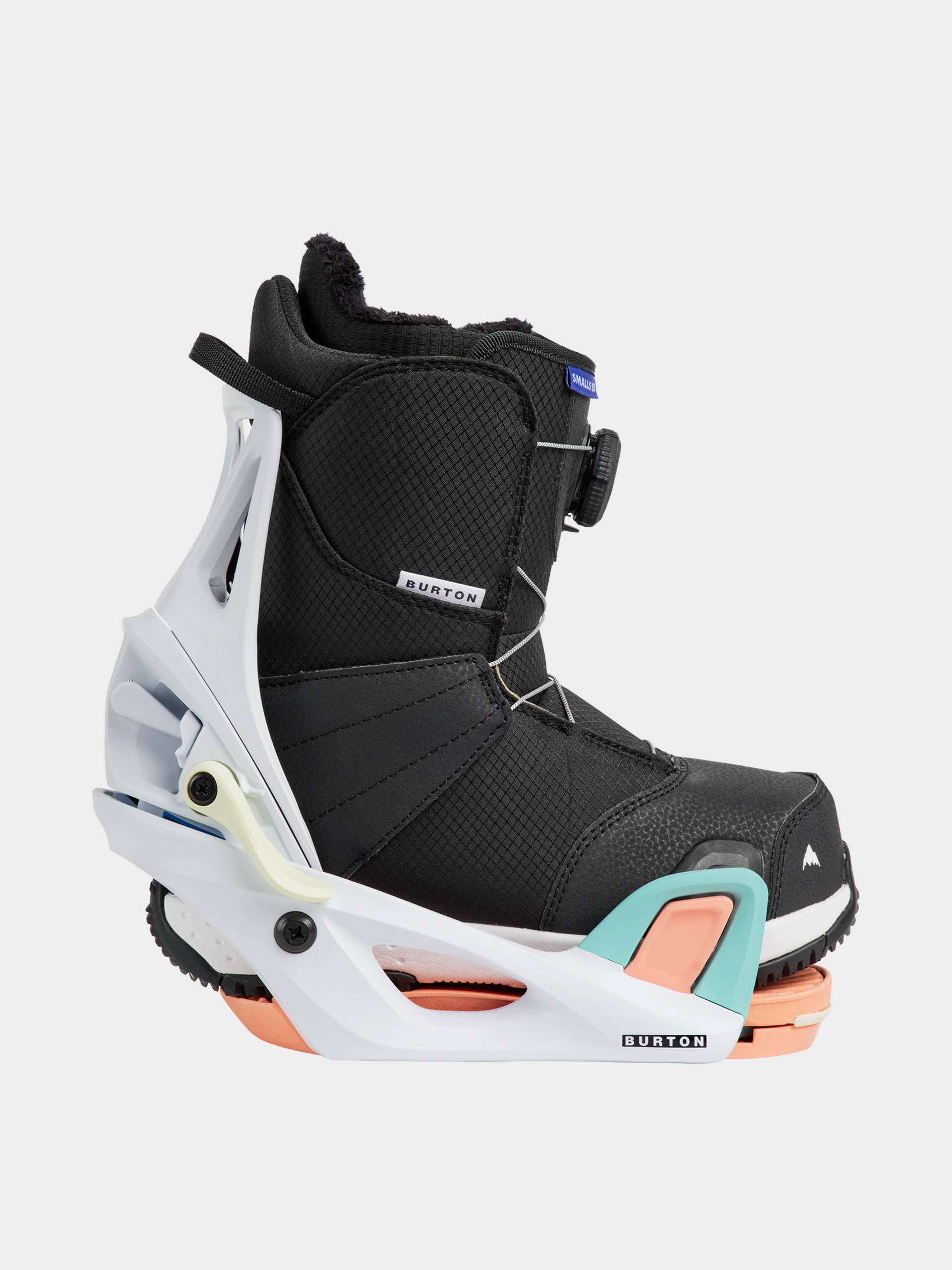 Legături pentru snowboard Burton Burton Step On Smalls Re:Flex JR (white/multi)