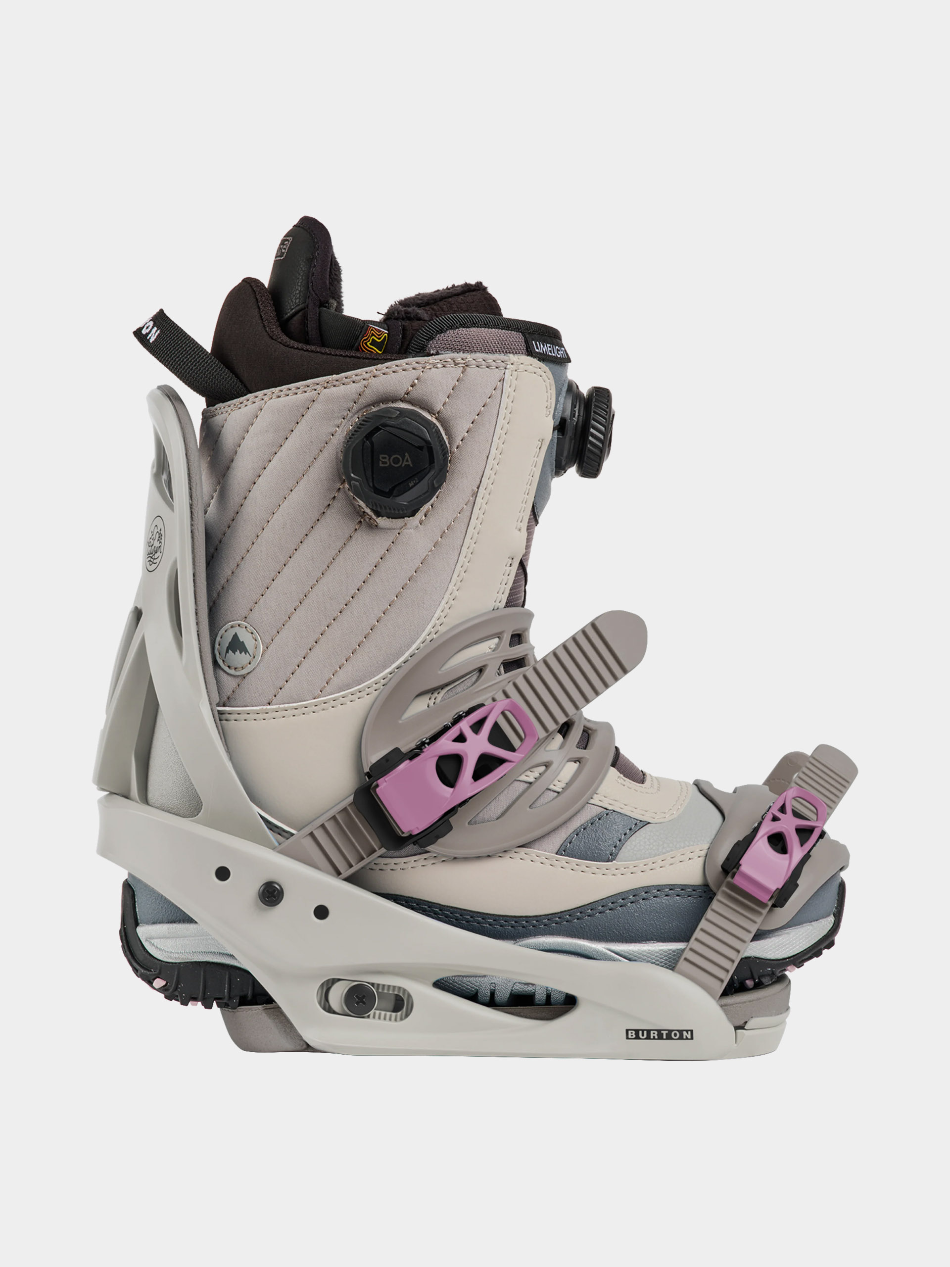 Pentru femei Legături pentru snowboard Burton Citizen Re:Flex (chinchilla gray)