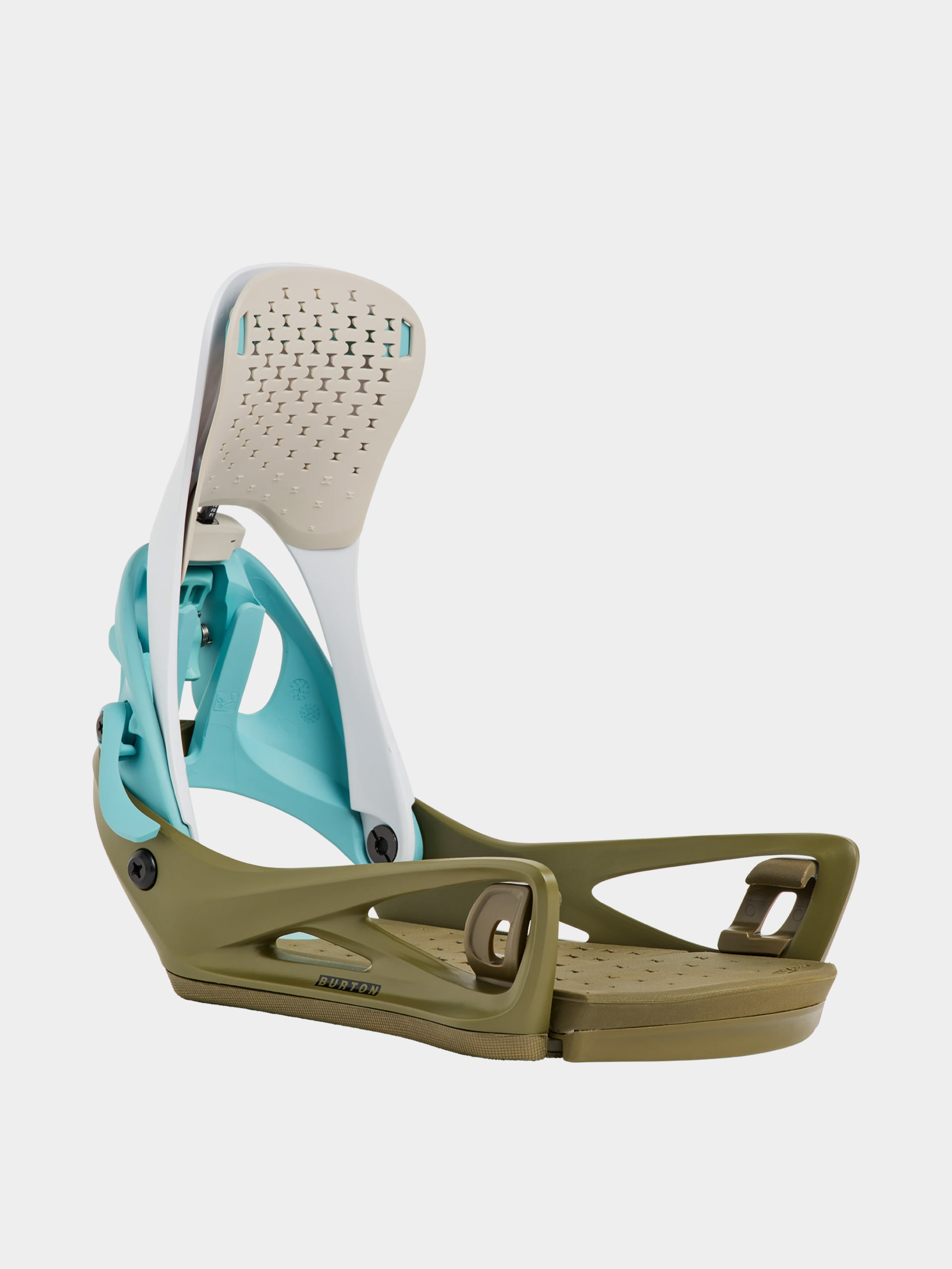 Pentru bărbați Legături pentru snowboard Burton Step On Genesis Re:Flex (white/dried moss)