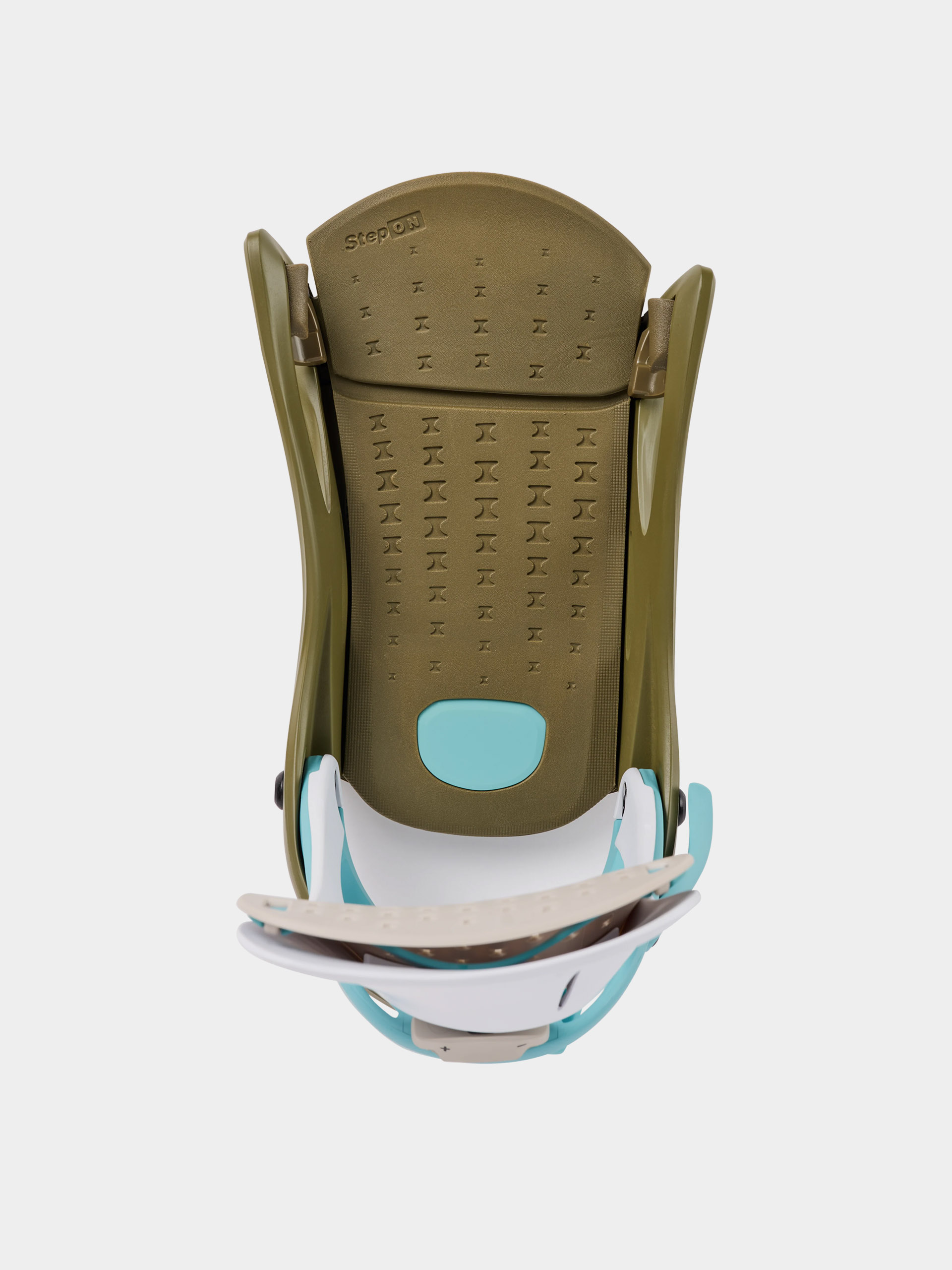 Pentru bărbați Legături pentru snowboard Burton Step On Genesis Re:Flex (white/dried moss)